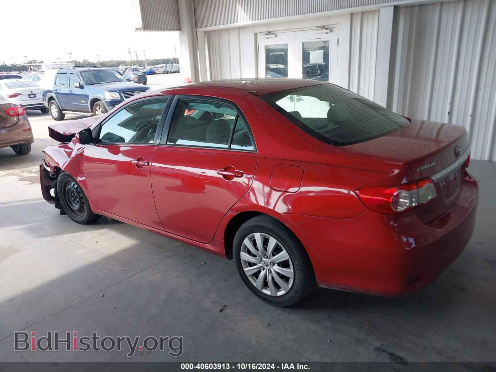 2013 TOYOTA COROLLA - VIN: 5YFBU4EEXDP124703 - Фото 3