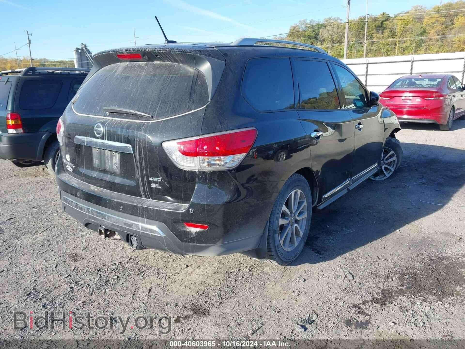 2014 NISSAN PATHFINDER - VIN: 5N1AR2MM7EC730332 - Фото 4