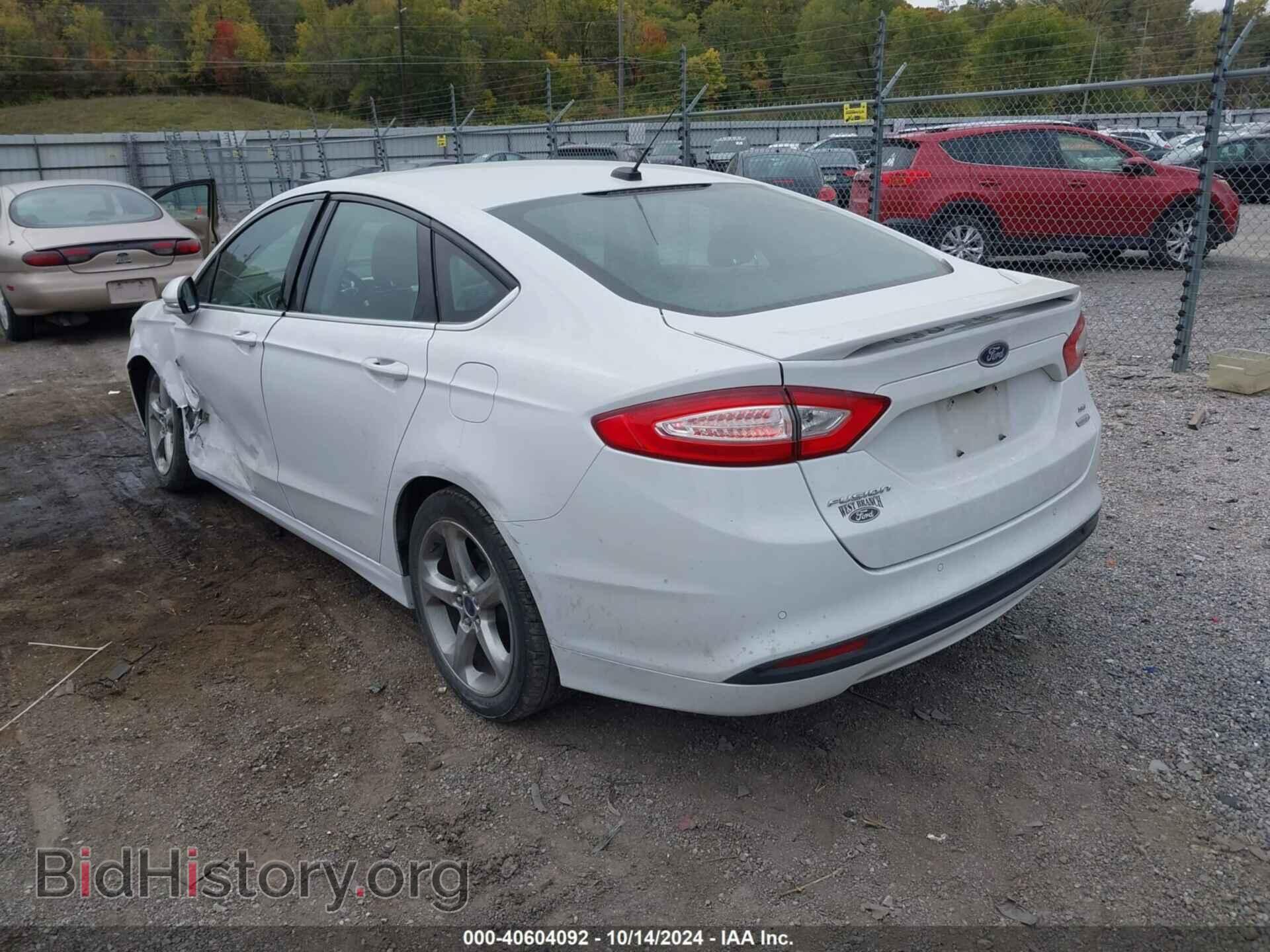 2014 FORD FUSION - VIN: 1FA6P0HD5E5354075 - Фото 3