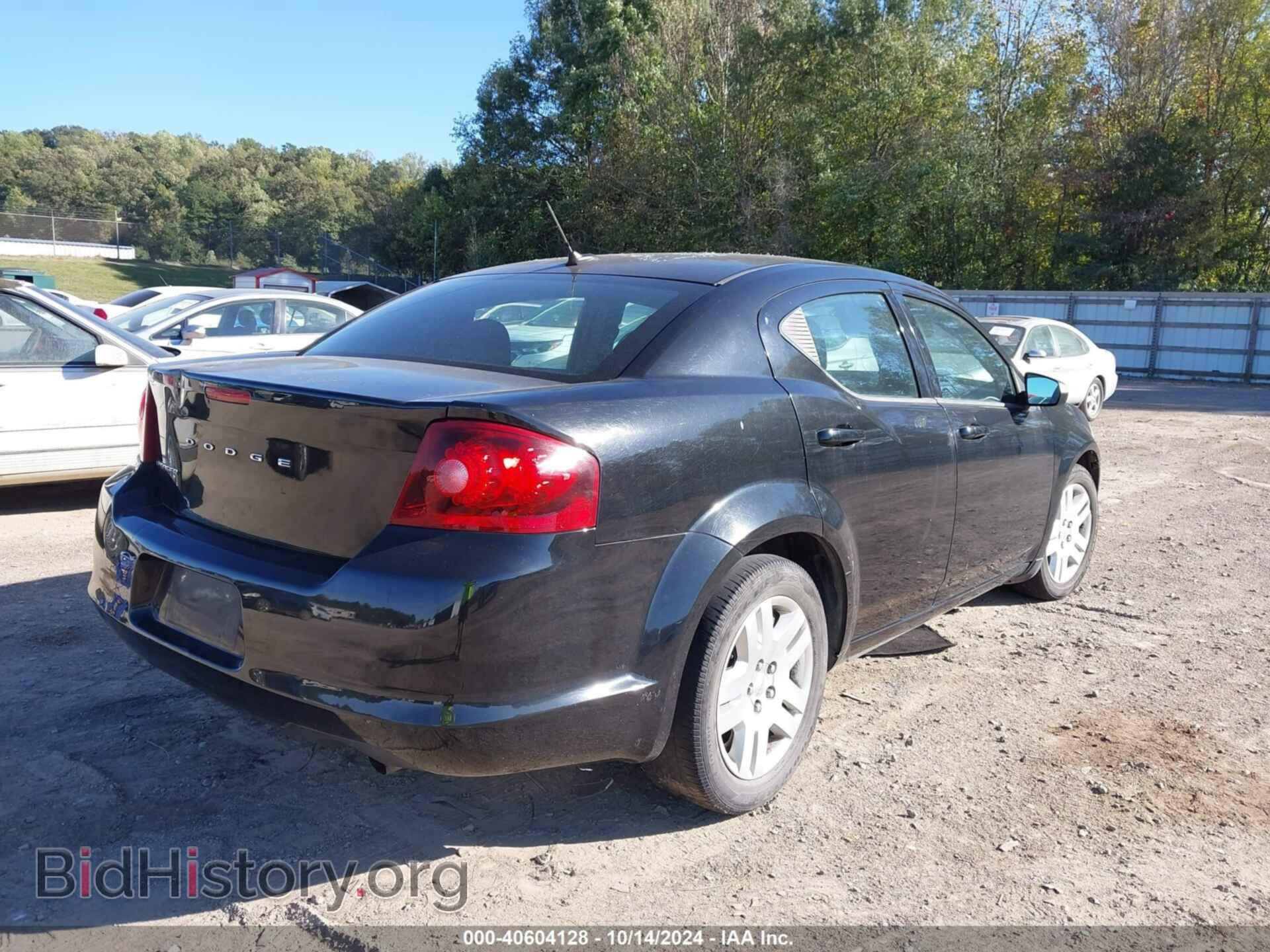 2012 DODGE AVENGER - VIN: 1C3CDZAB6CN232104 - Фото 4