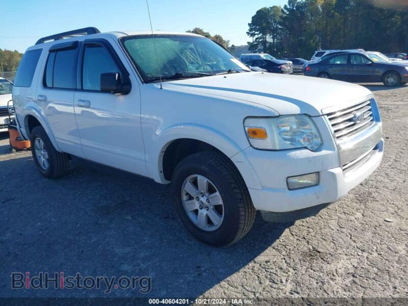 2010 Ford EXPLORER XLT (VIN 1FMEU7DE0AUB07287) — фото 1 из 13, IAAI, повреждение: задняя часть