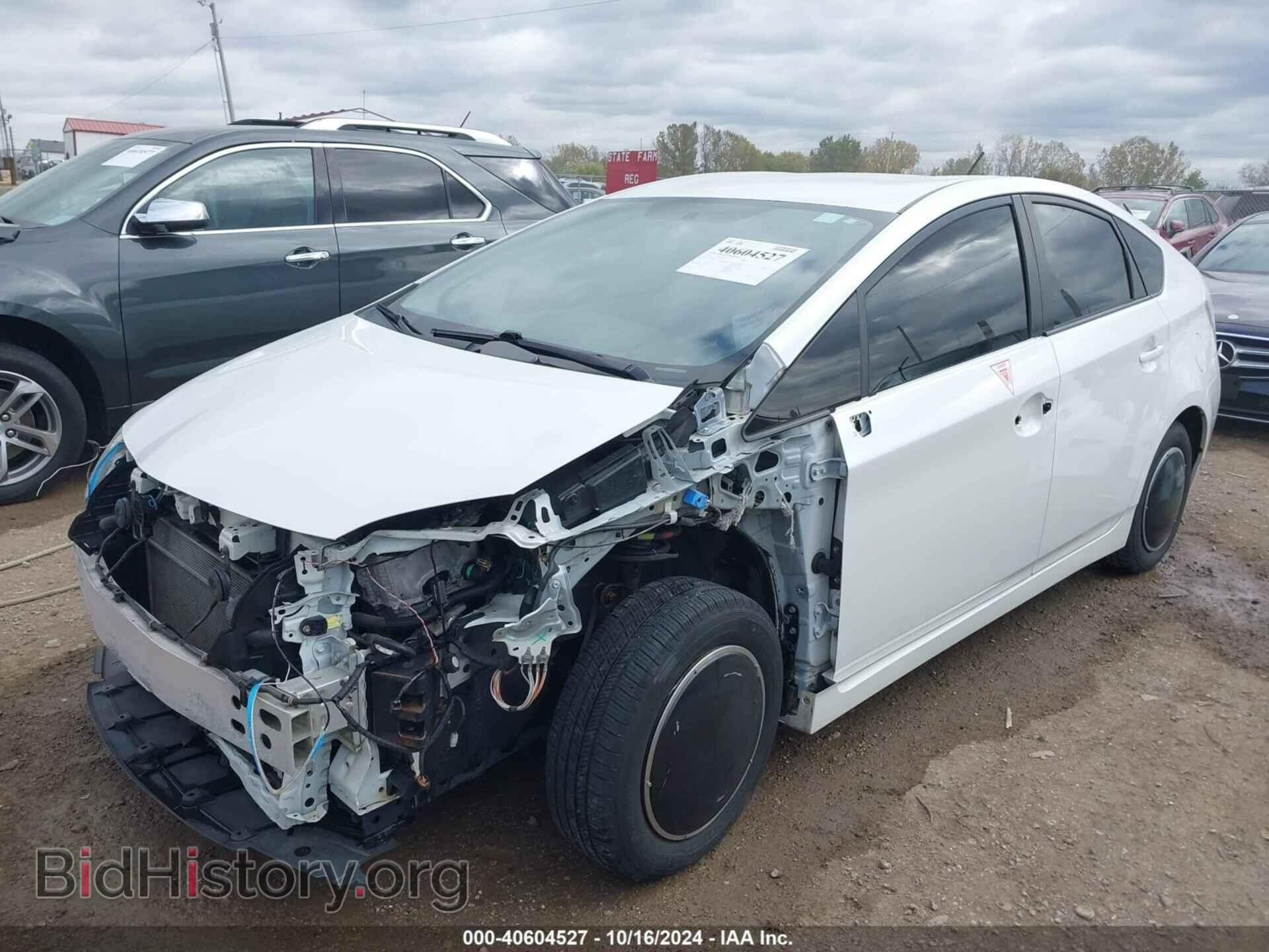 2014 TOYOTA PRIUS - VIN: JTDKN3DU3E0389314 - Фото 2