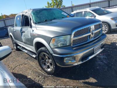 2012 RAM 1500 LARAMIE, gray — VIN 1C6RD7NT8CS123973, IAAI