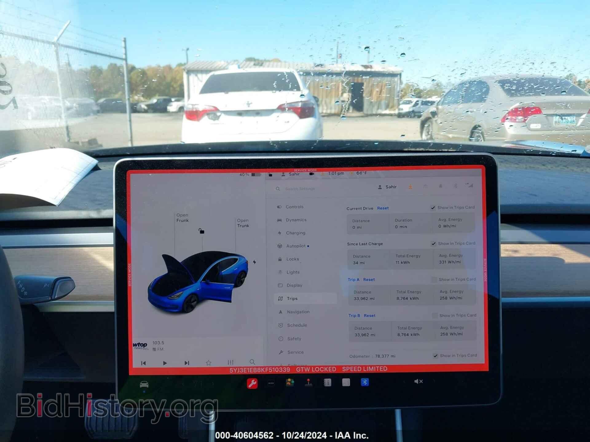 2019 TESLA MODEL 3 - VIN: 5YJ3E1EB8KF510339 - Фото 7