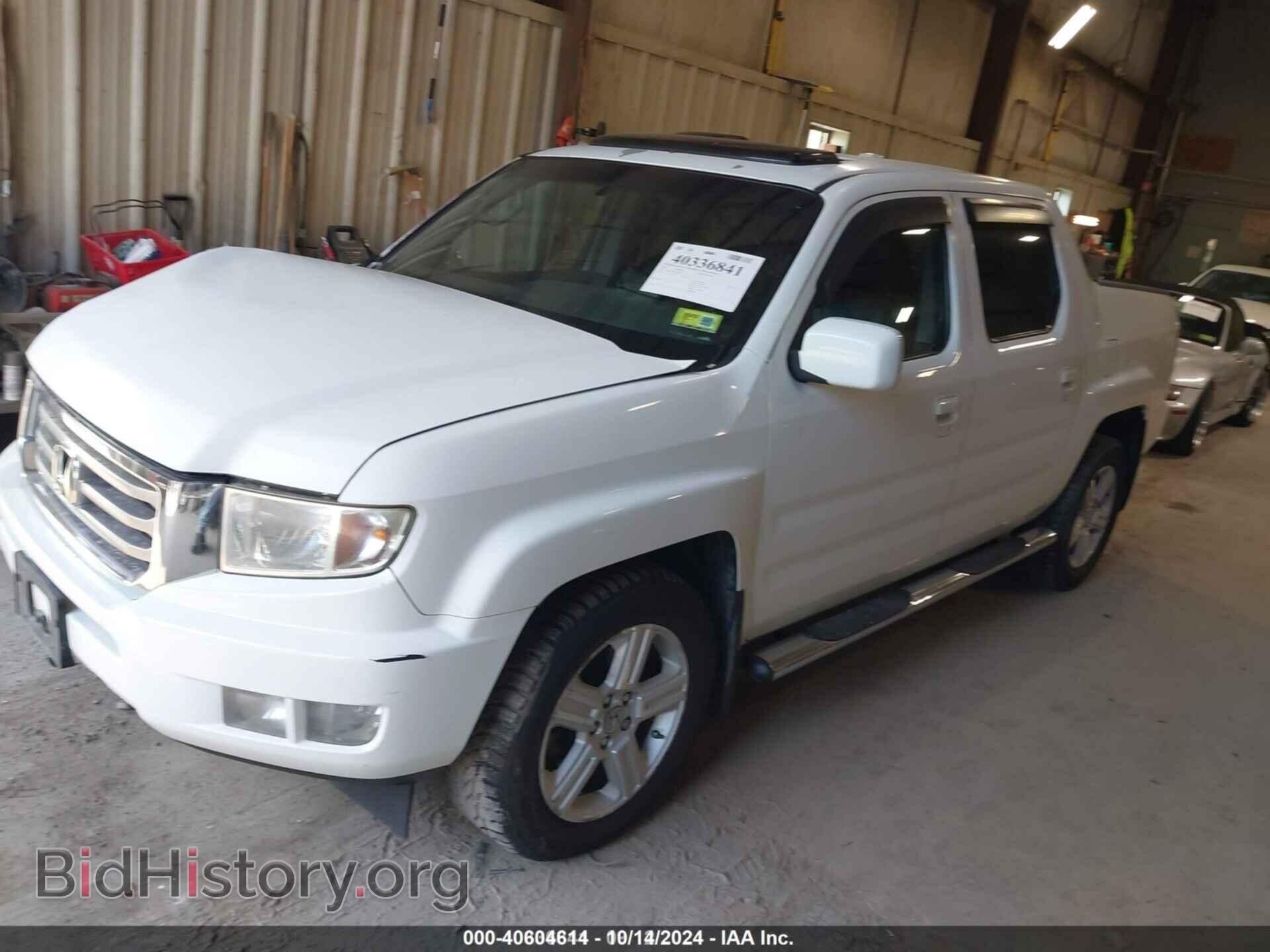 2012 HONDA RIDGELINE - VIN: 5FPYK1F55CB452772 - Фото 2