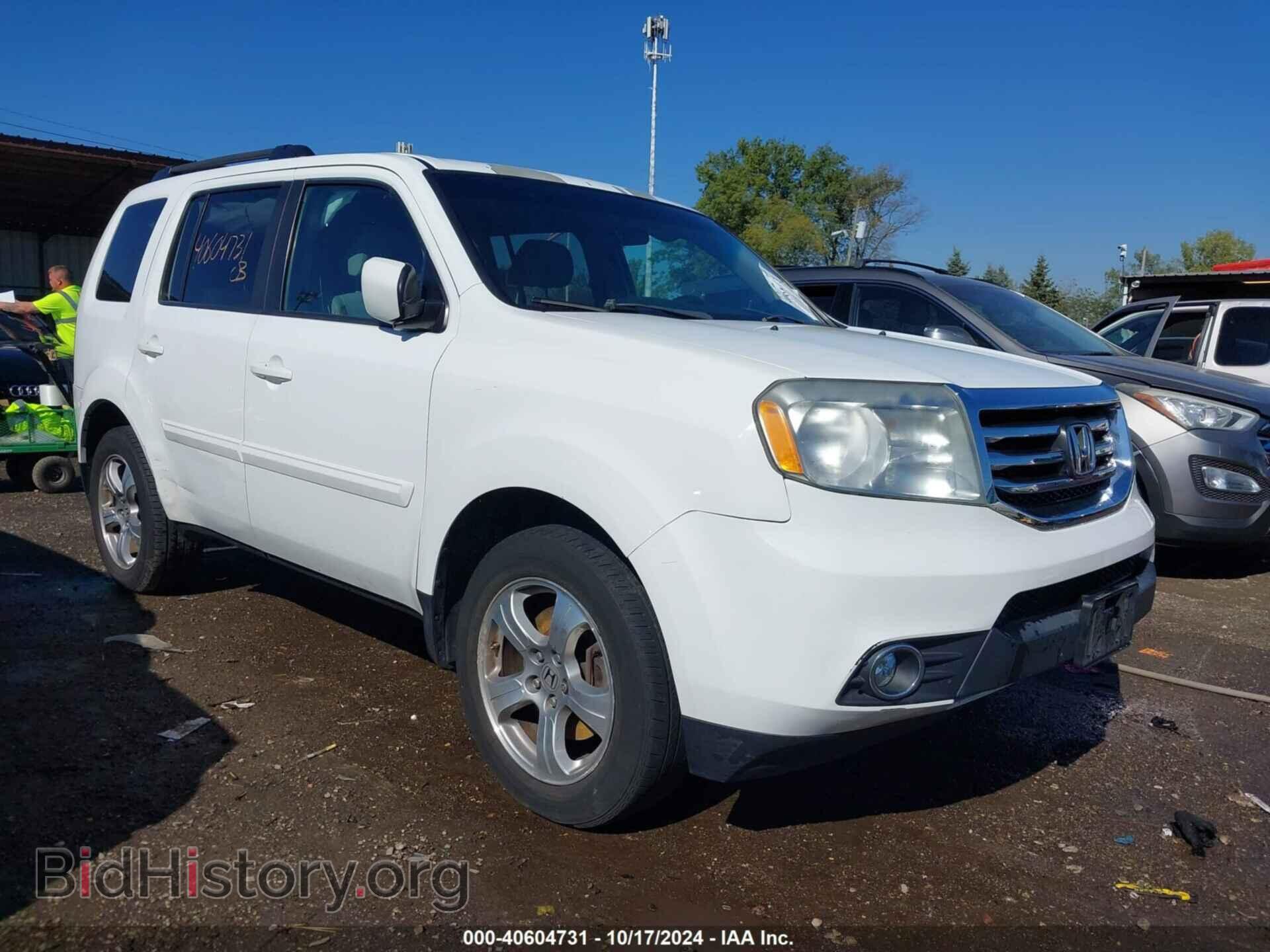 Фотография 5FNYF3H4XDB040104 - HONDA PILOT 2013