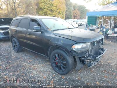 2018 Dodge DURANGO GT AWD, черный — VIN 1C4RDJDGXJC439330, IAAI