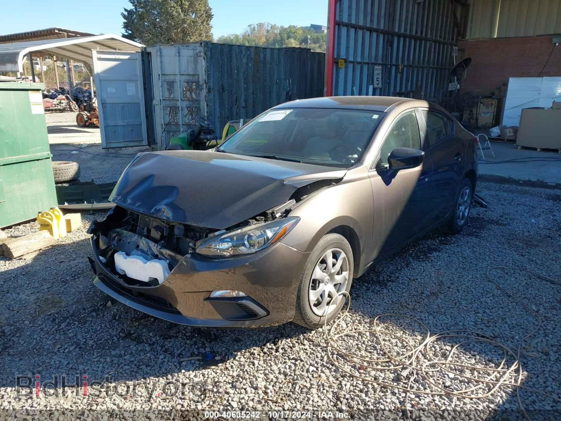 2015 MAZDA MAZDA3 - VIN: JM1BM1T70F1250482 - Фото 2