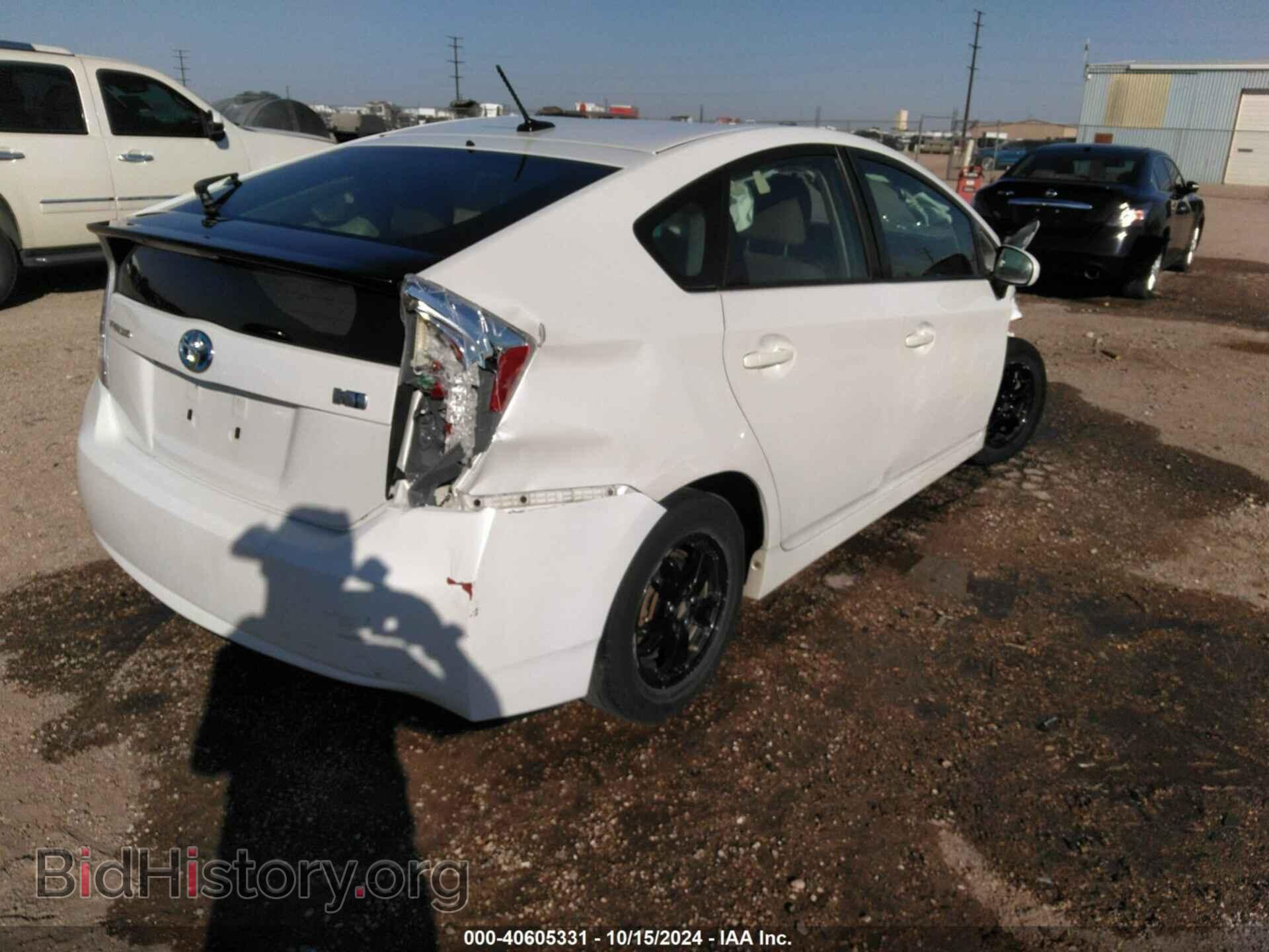 2014 TOYOTA PRIUS - VIN: JTDKN3DUXE0364197 - Фото 4