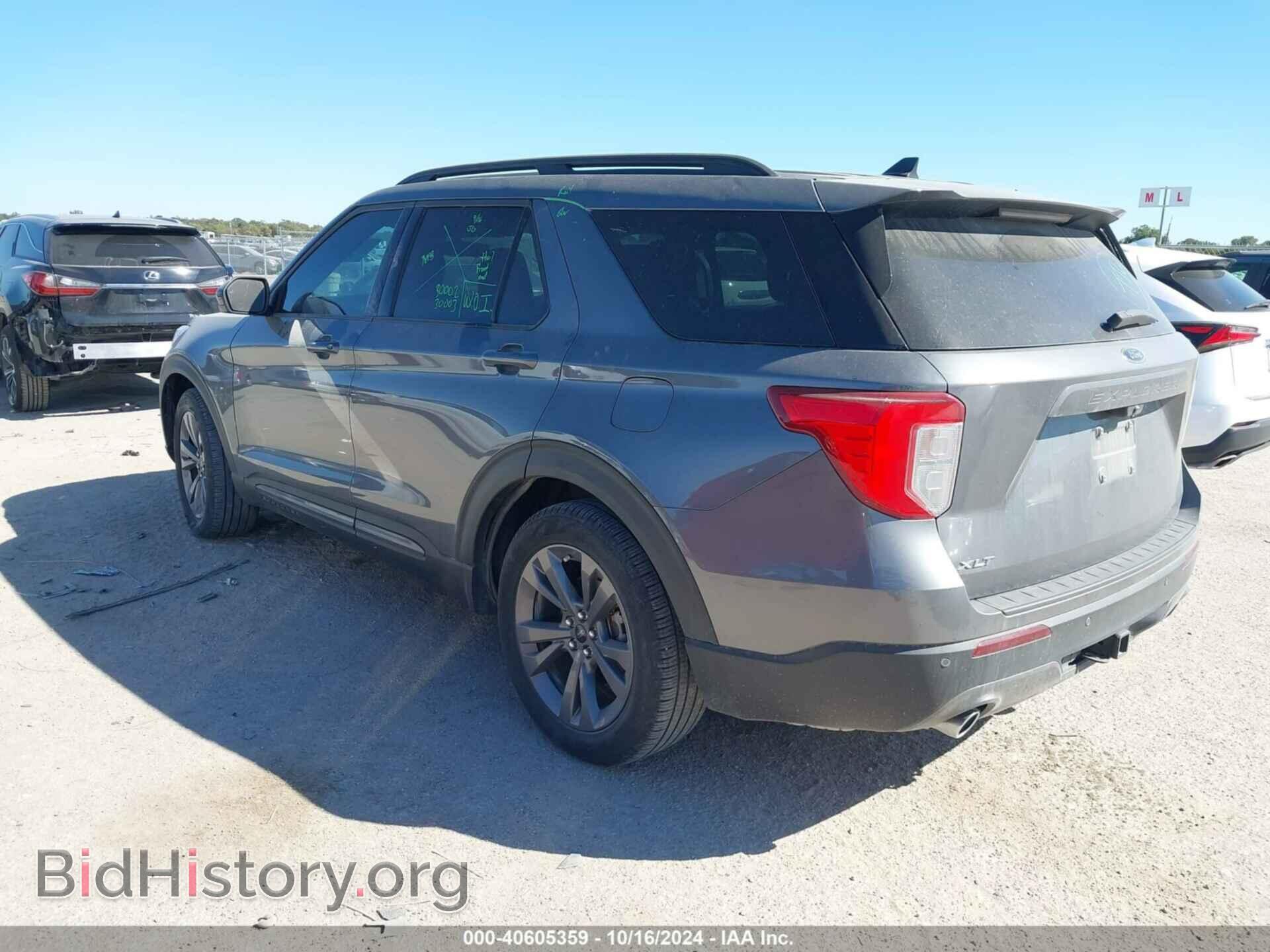 2022 FORD EXPLORER - VIN: 1FMSK7DH2NGA88281 - Фото 3
