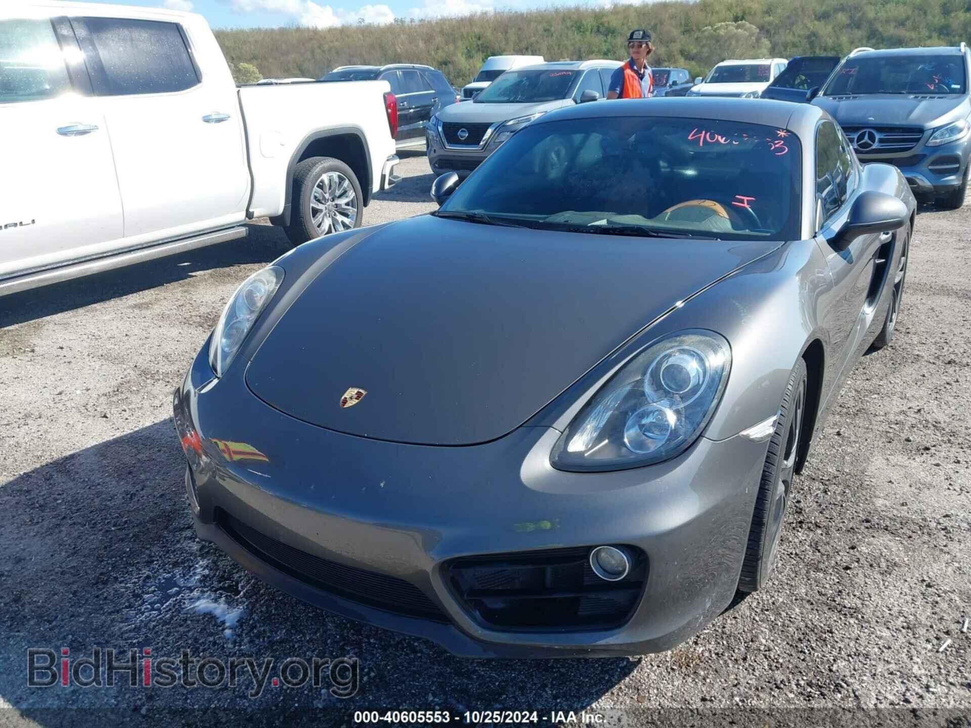2015 PORSCHE CAYMAN - VIN: WP0AA2A84FK163250 - Фото 2