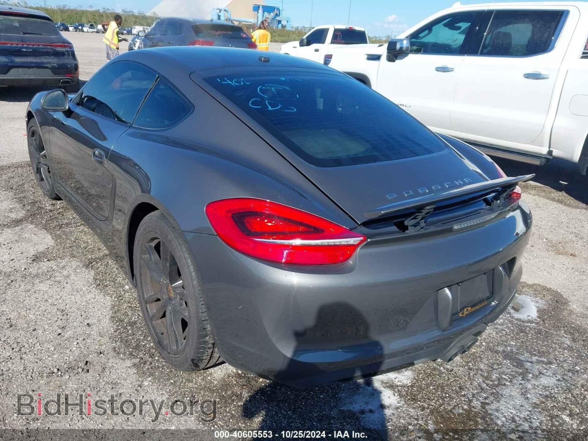 2015 PORSCHE CAYMAN - VIN: WP0AA2A84FK163250 - Фото 3