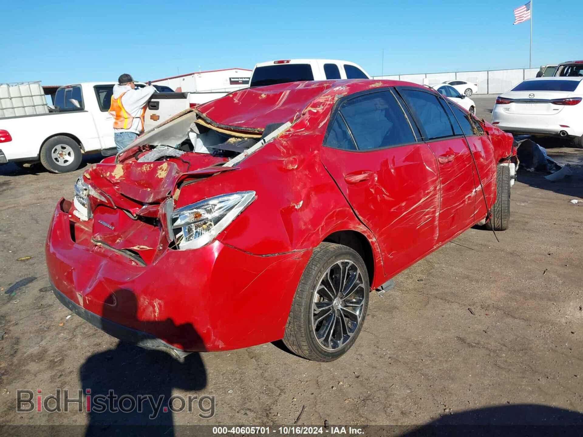 2014 TOYOTA COROLLA - VIN: 2T1BURHE3EC225561 - Фото 4