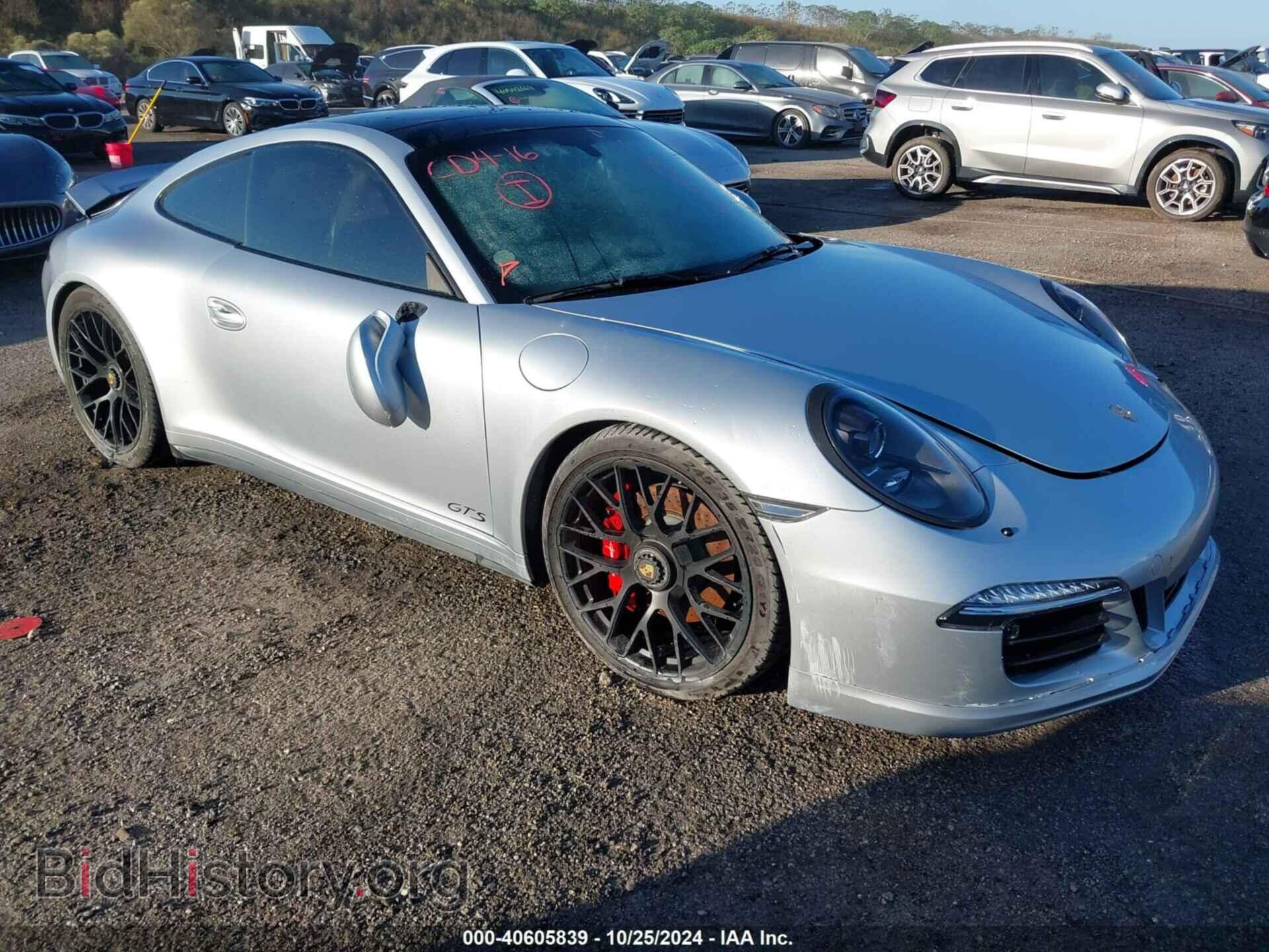 Фотография WP0AB2A90FS125620 - PORSCHE 911 2015