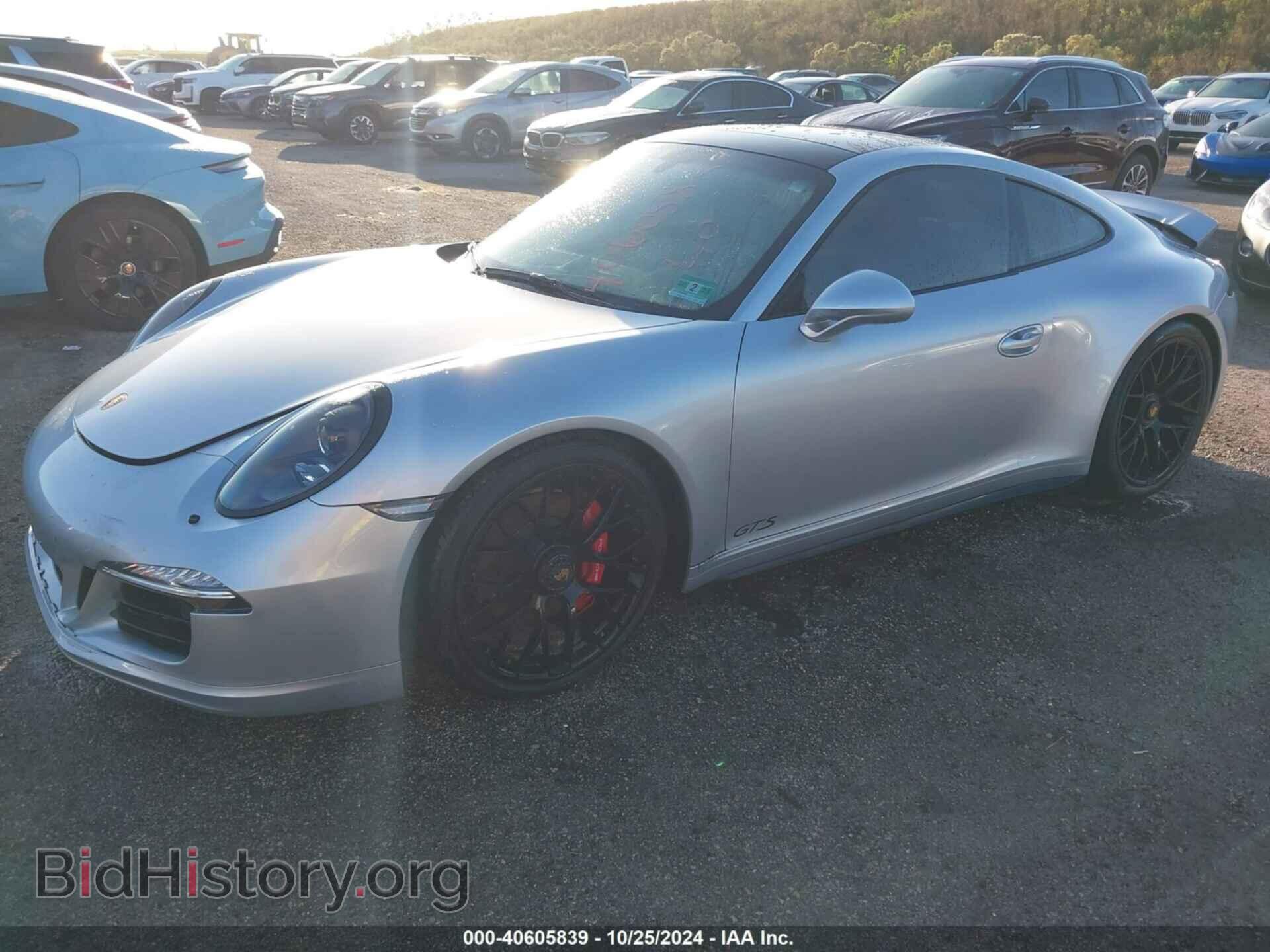 2015 PORSCHE 911 - VIN: WP0AB2A90FS125620 - Фото 2