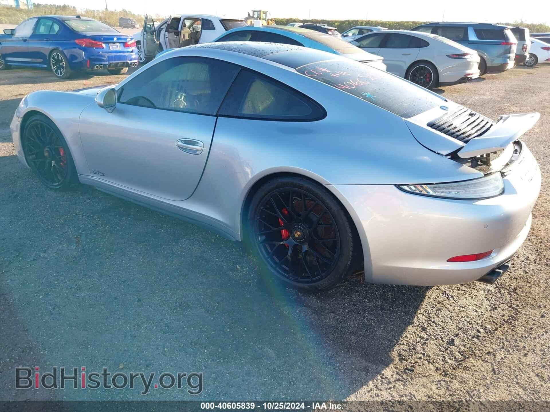 2015 PORSCHE 911 - VIN: WP0AB2A90FS125620 - Фото 3