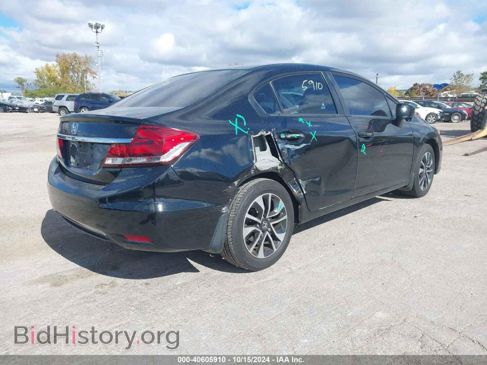 2015 HONDA CIVIC - VIN: 19XFB2F81FE230627 - Фото 4