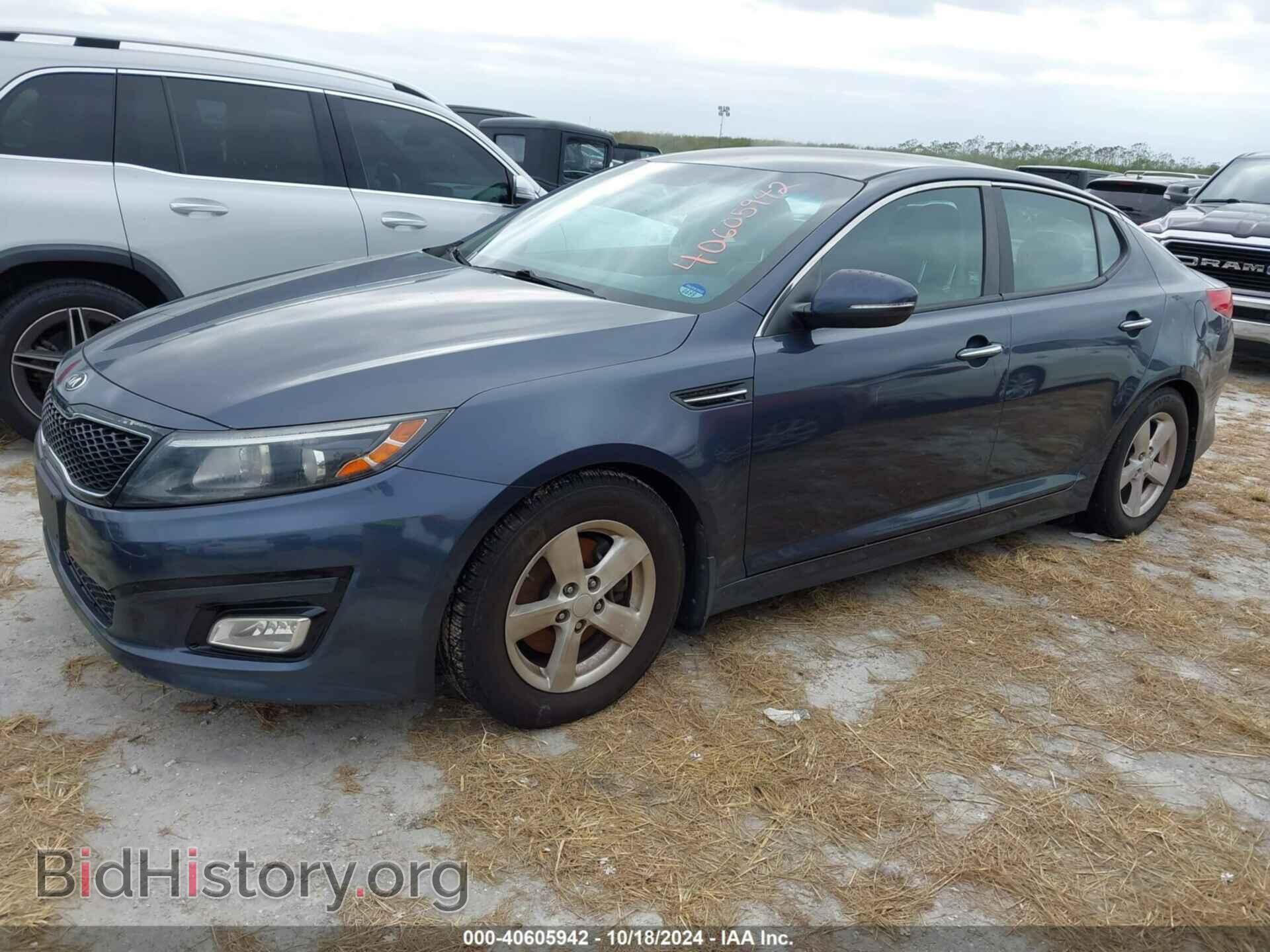 2015 KIA OPTIMA - VIN: KNAGM4A76F5607793 - Фото 2