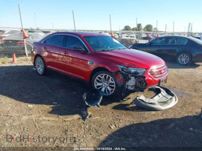 2017 Ford TAURUS Limited, красный — VIN 1FAHP2F82HG104151, IAAI