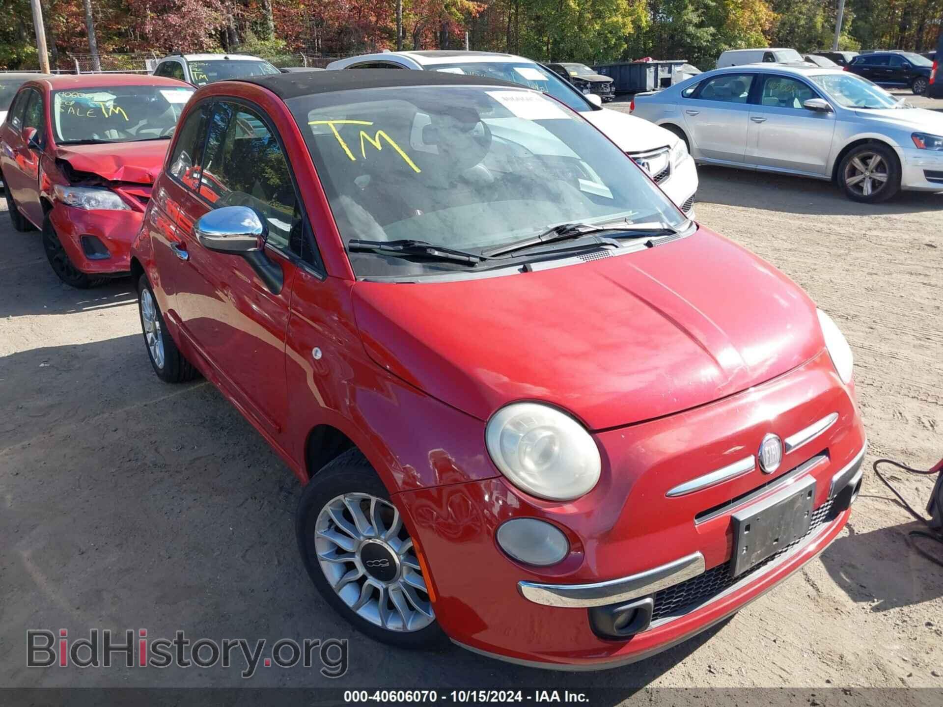 Photo 3C3CFFER4CT164837 - FIAT 500C 2012