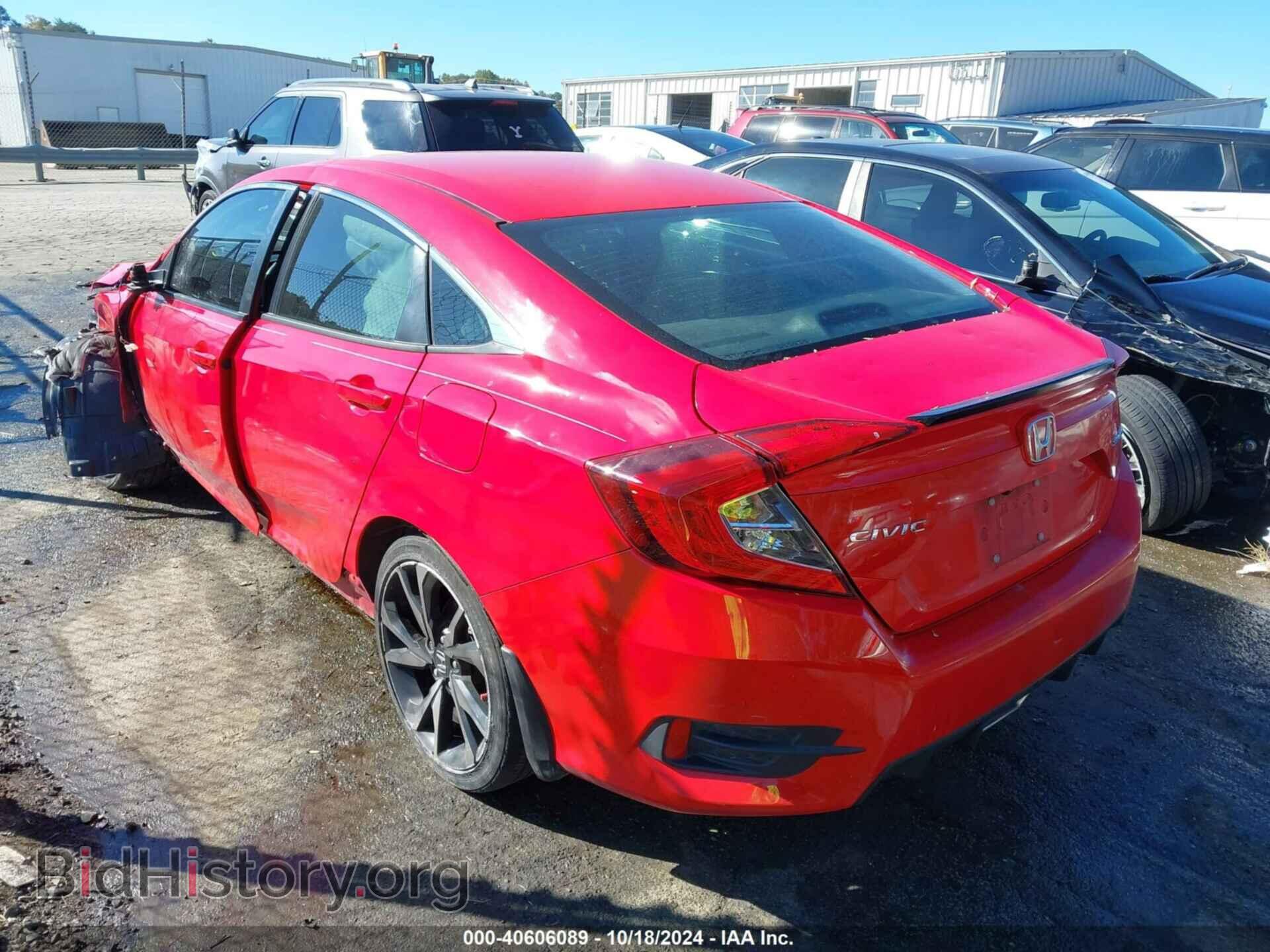 2021 HONDA CIVIC - VIN: 2HGFC2F89MH510666 - Фото 3
