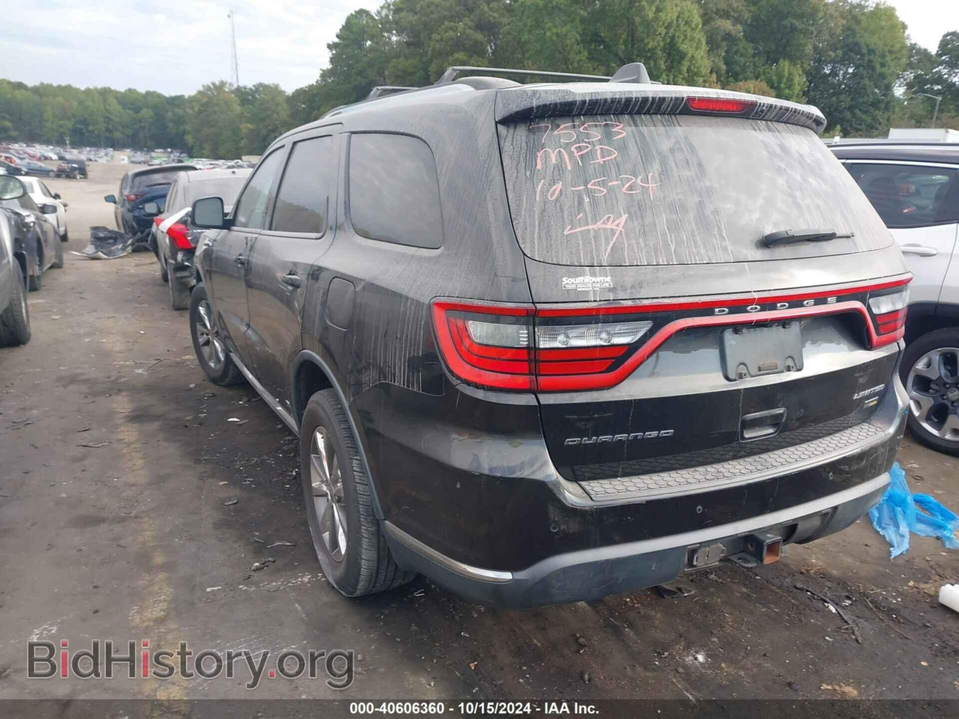 2015 DODGE DURANGO - VIN: 1C4RDHDG5FC857553 - Фото 3