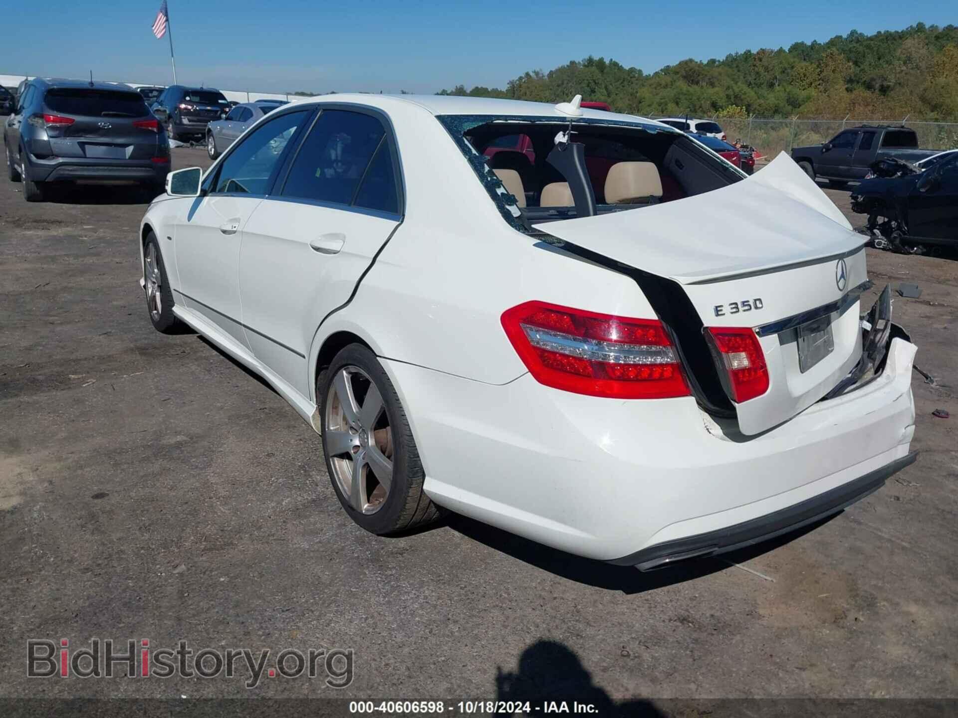 2012 MERCEDES-BENZ E 350 - VIN: WDDHF5KB3CA526317 - Фото 3