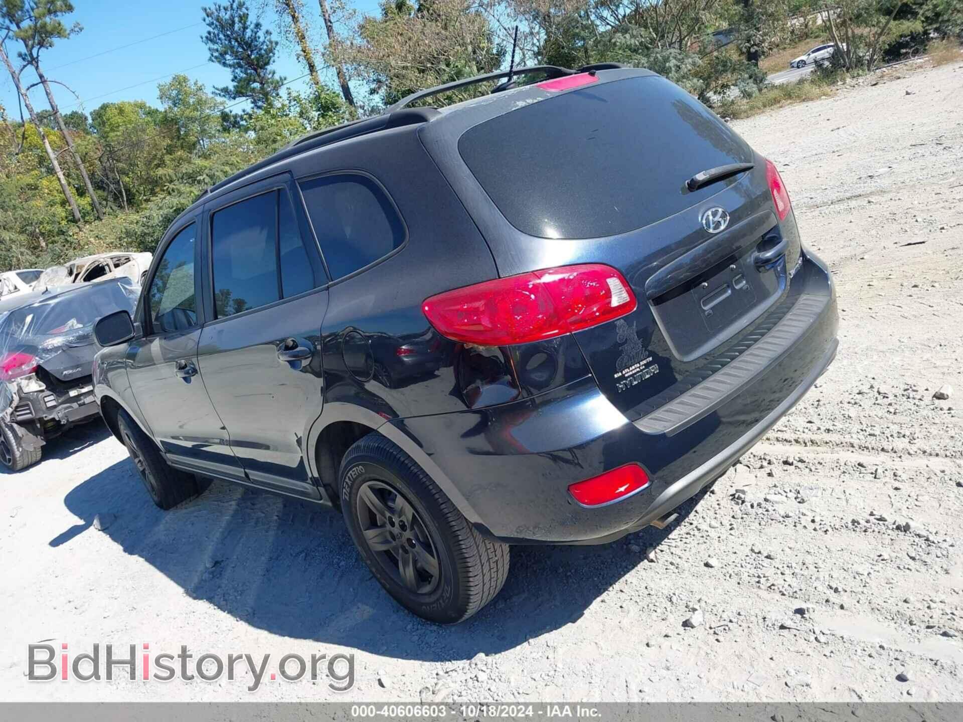 2009 HYUNDAI SANTA FE - VIN: 5NMSG13D69H248923 - Фото 3