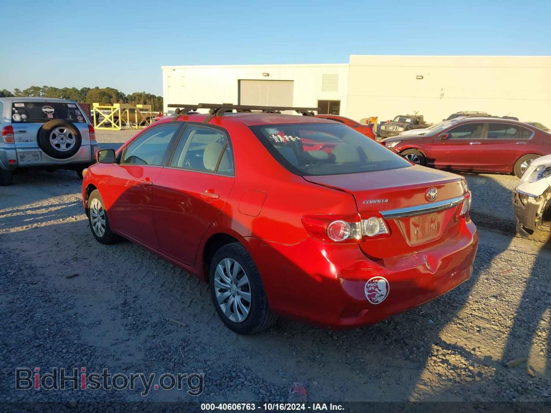 2013 TOYOTA COROLLA - VIN: 5YFBU4EE9DP107648 - Фото 3