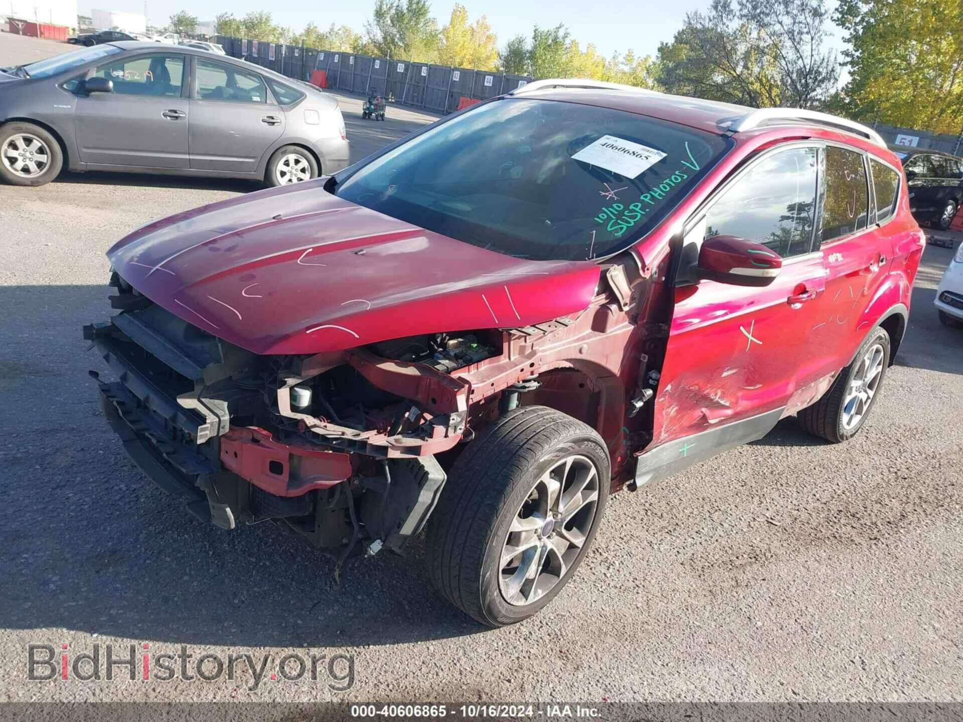 2014 FORD ESCAPE - VIN: 1FMCU9J9XEUD57054 - Фото 2