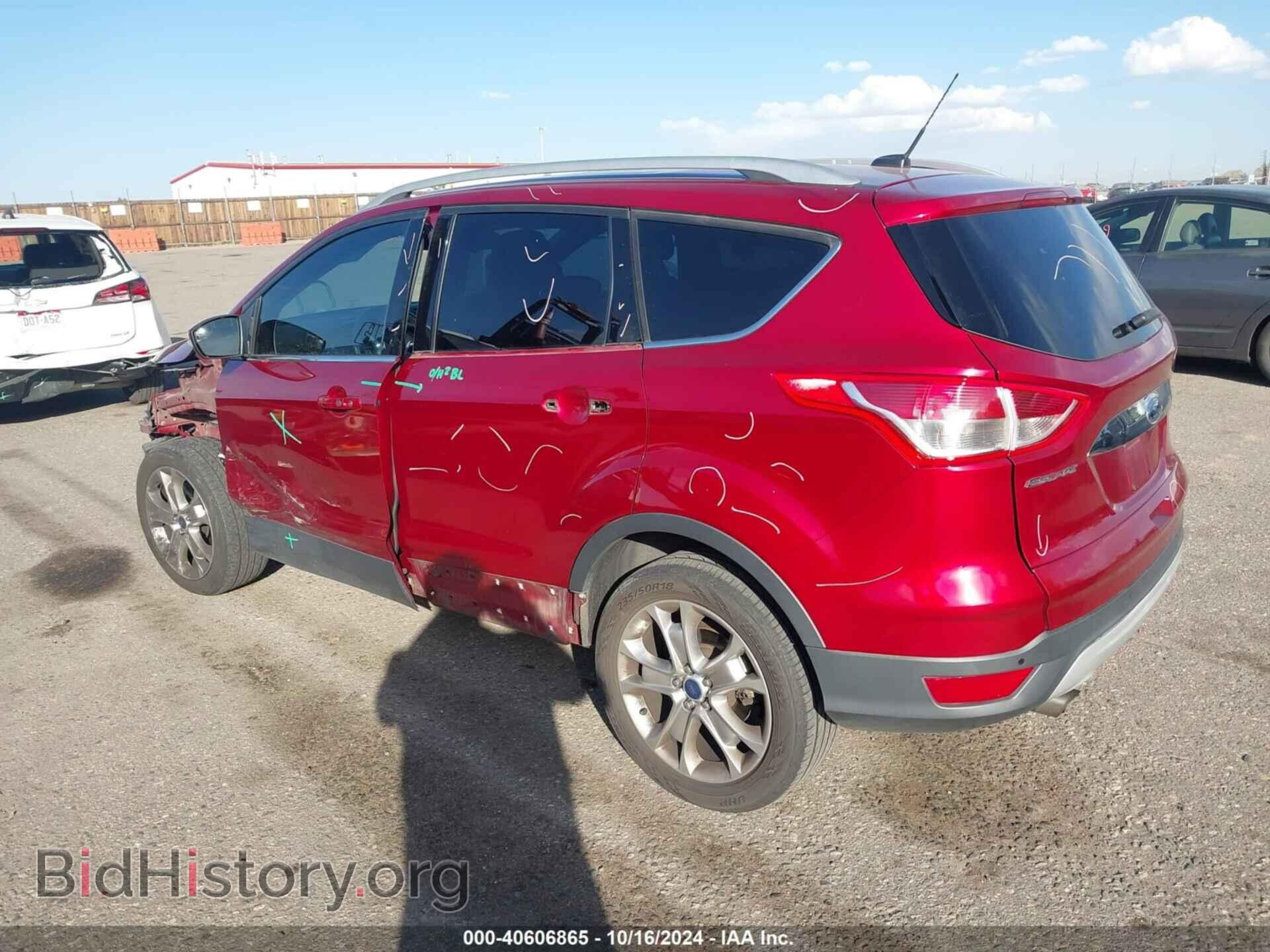 2014 FORD ESCAPE - VIN: 1FMCU9J9XEUD57054 - Фото 3