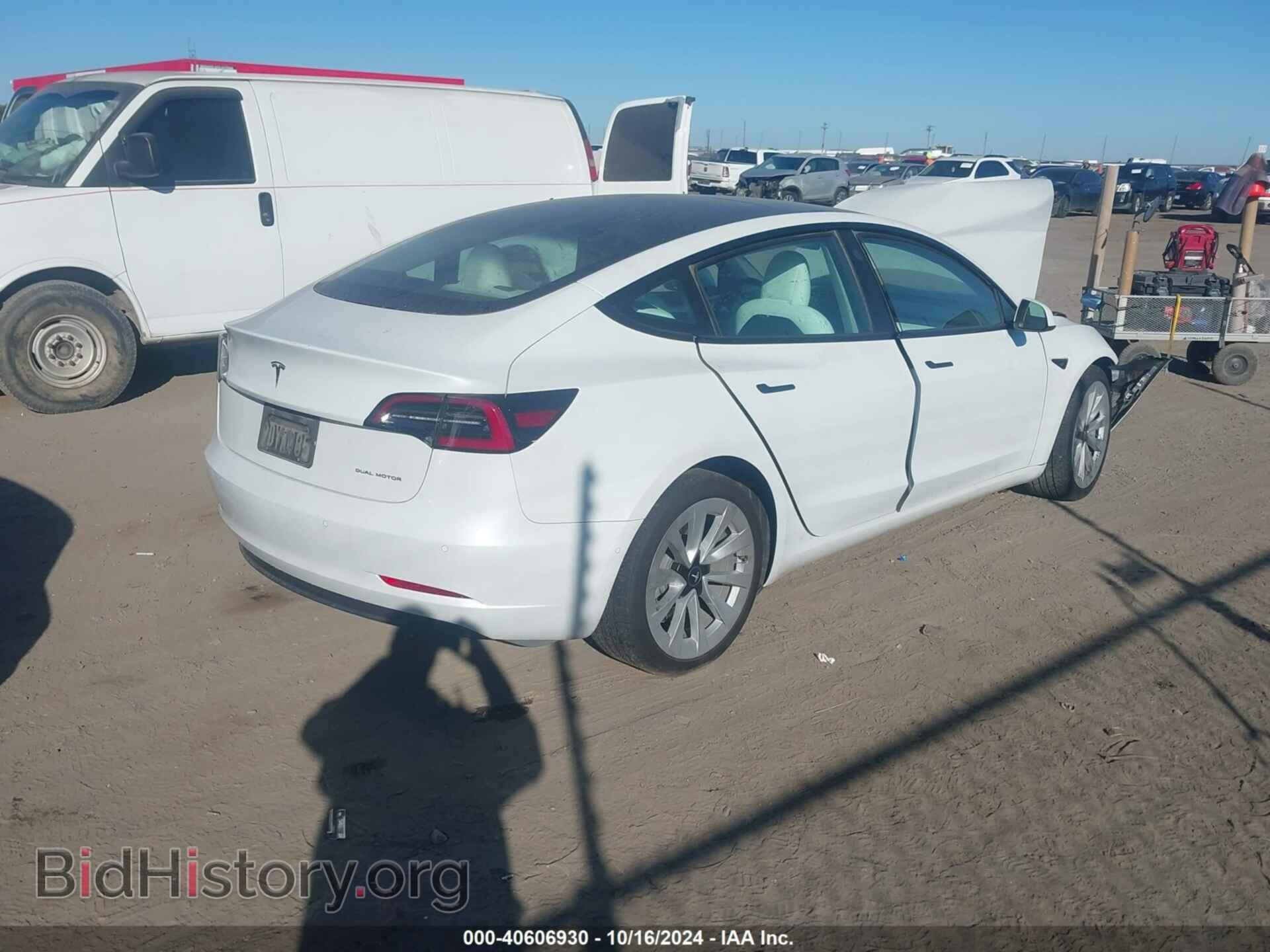 2022 TESLA MODEL 3 - VIN: 5YJ3E1EB3NF358510 - Фото 4