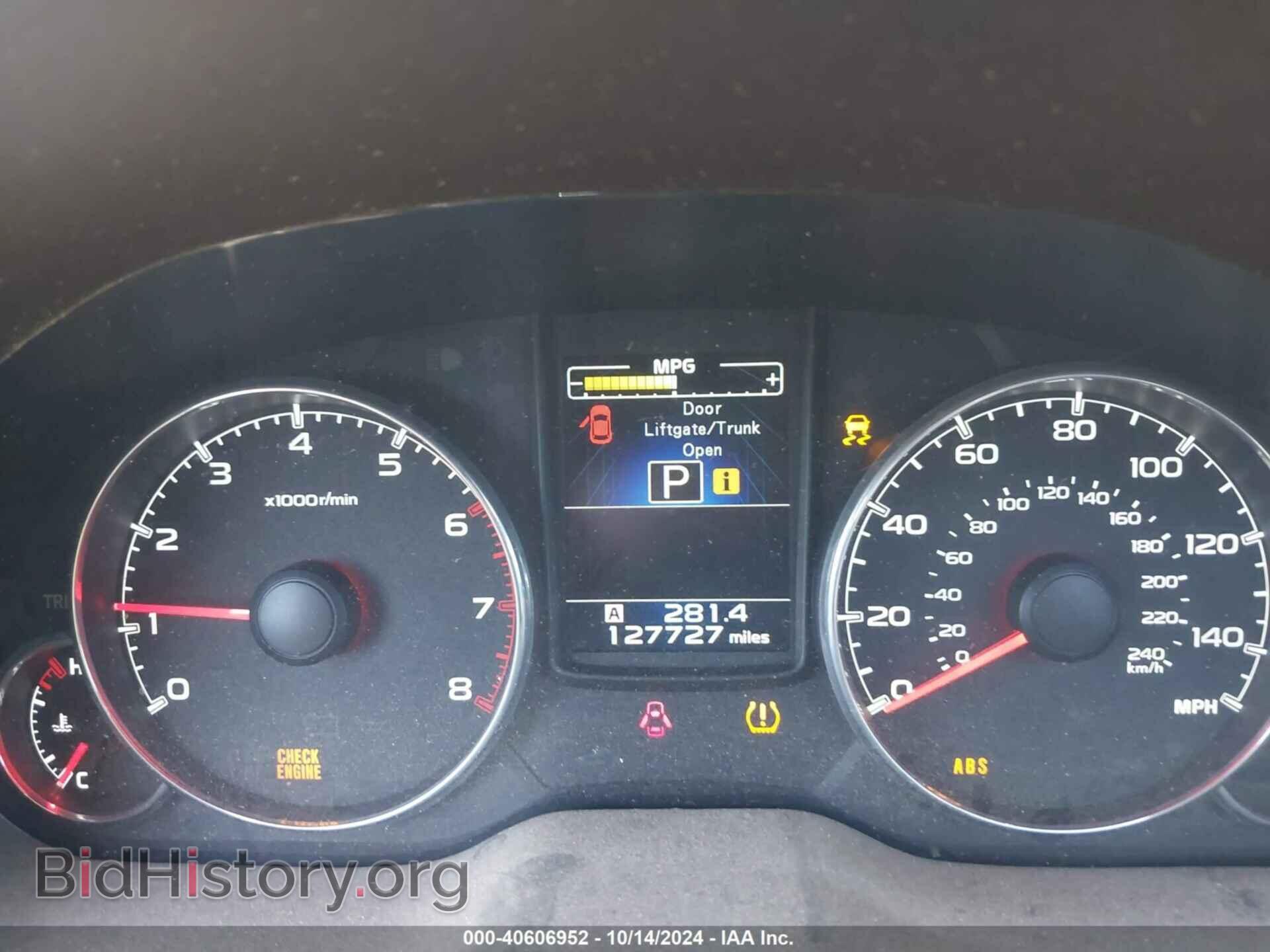 2014 SUBARU OUTBACK - VIN: 4S4BRBLC8E3288836 - Фото 7