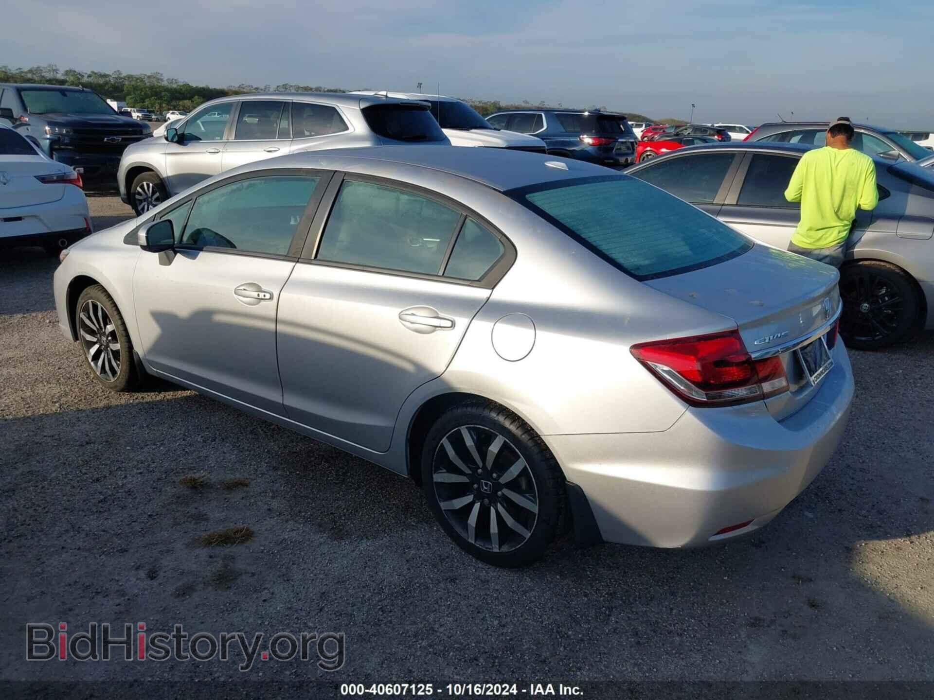 2015 HONDA CIVIC - VIN: 19XFB2F93FE020491 - Фото 3