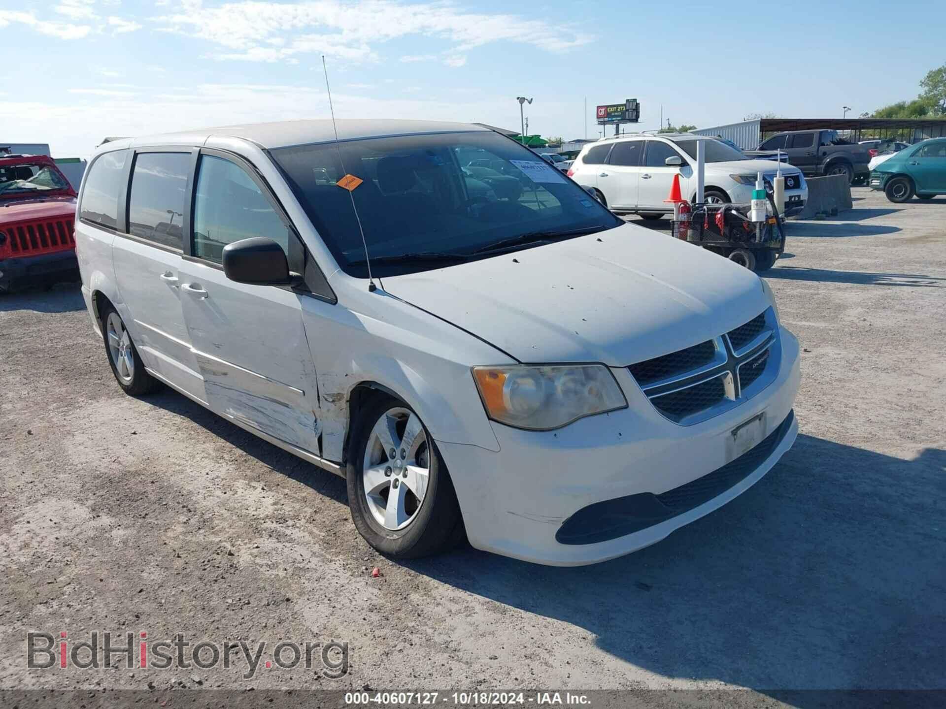 Photo 2C4RDGBG4DR733565 - DODGE GRAND CARAVAN 2013