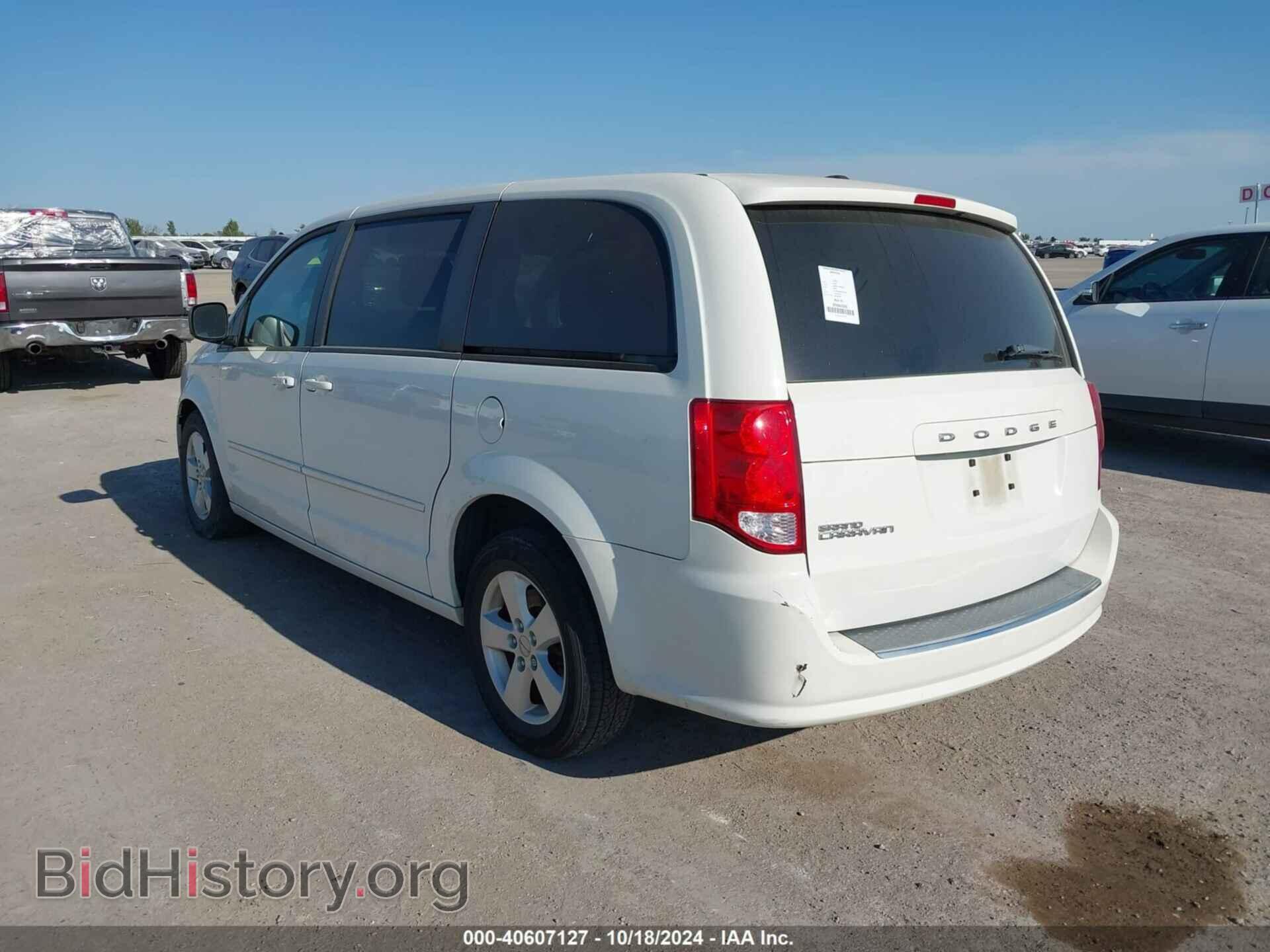 2013 DODGE GRAND CARAVAN - VIN: 2C4RDGBG4DR733565 - Фото 3