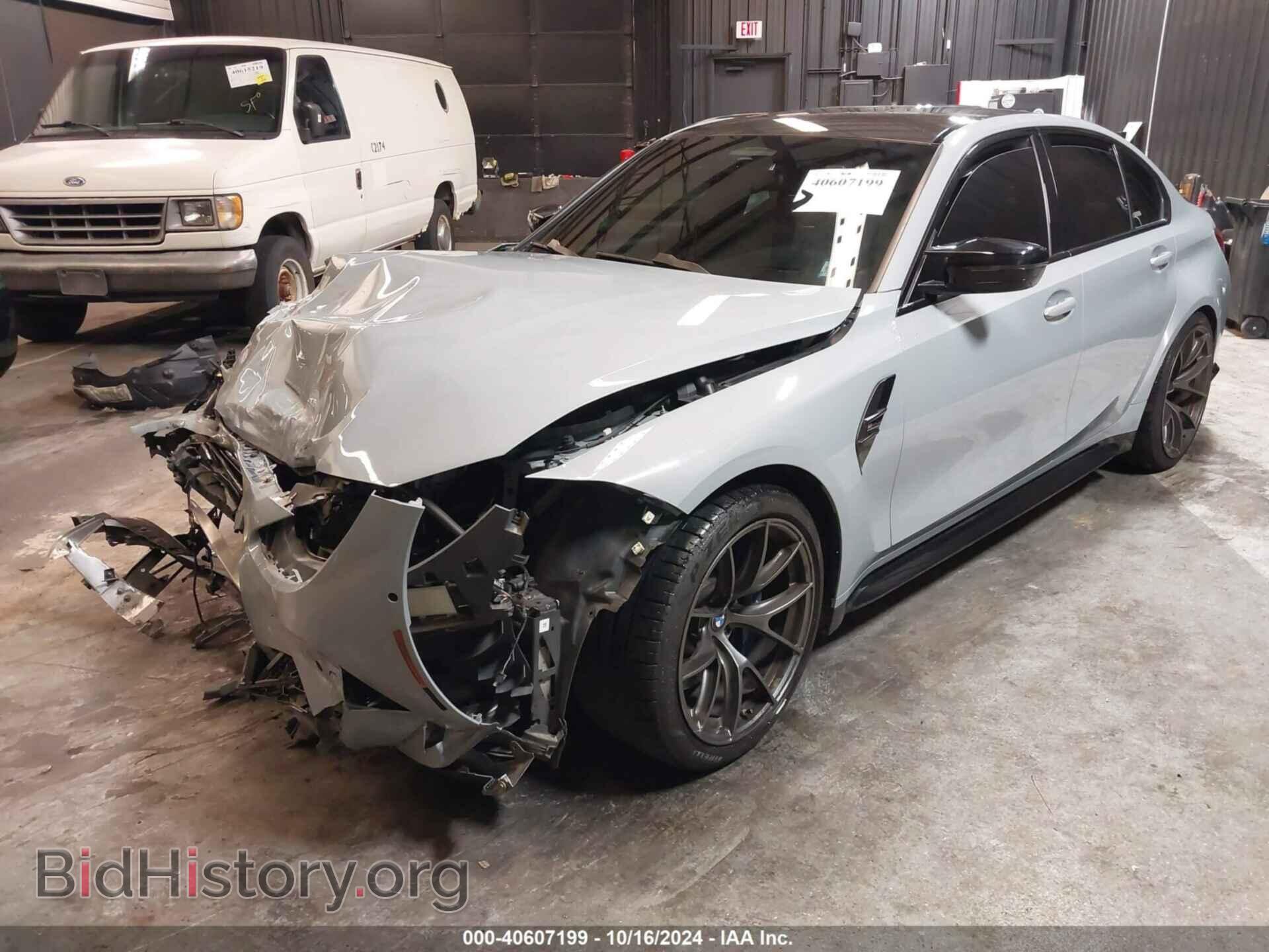 2022 BMW M3 - VIN: WBS33AY01NFL77691 - Фото 2