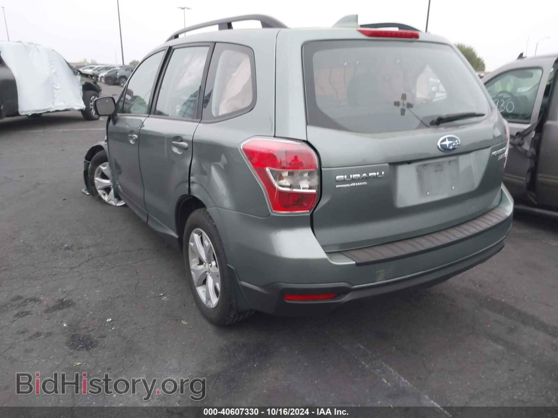 2016 SUBARU FORESTER - VIN: JF2SJABC8GH433775 - Фото 3