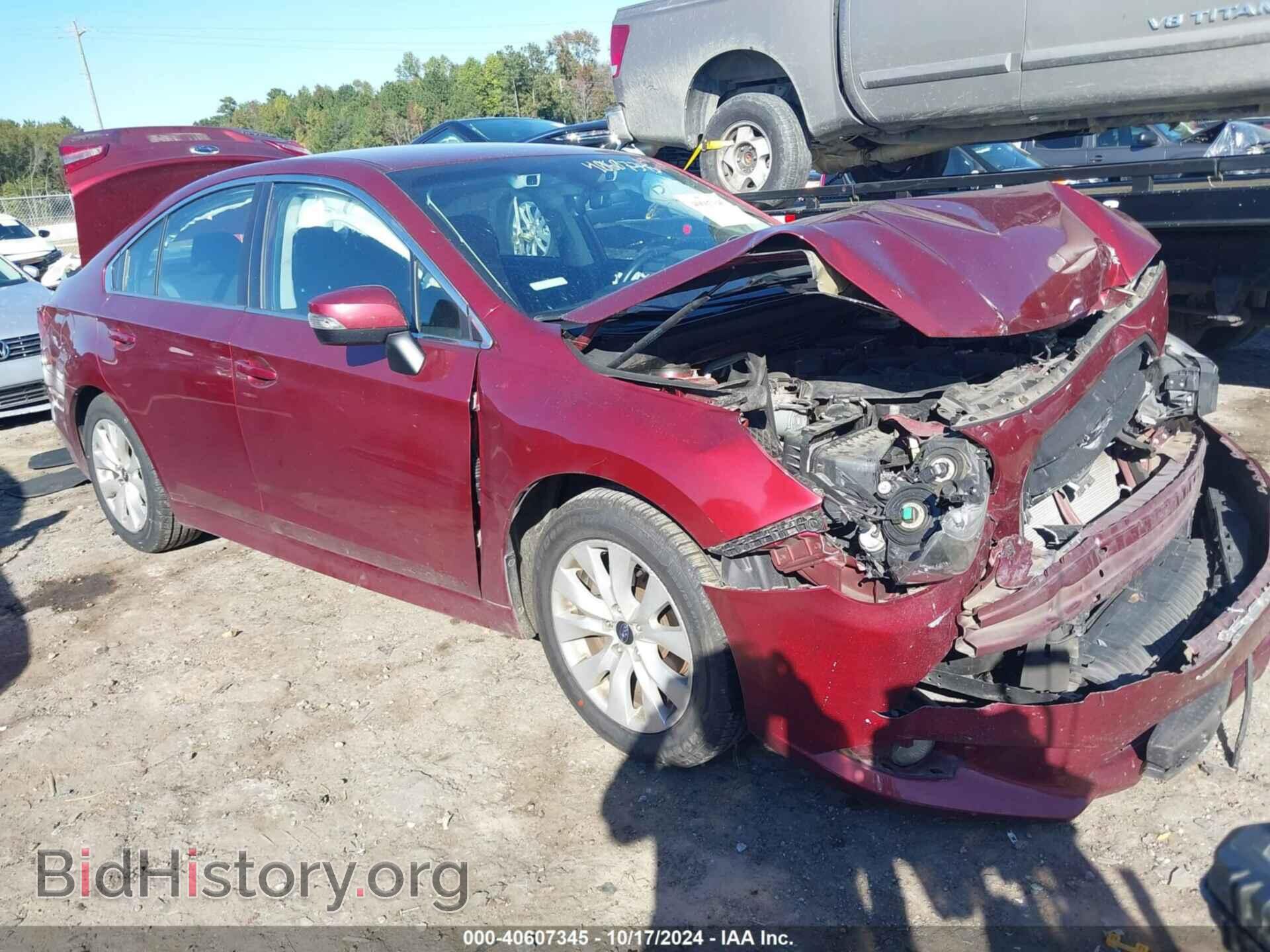 Photo 4S3BNAF65H3013641 - SUBARU LEGACY 2017