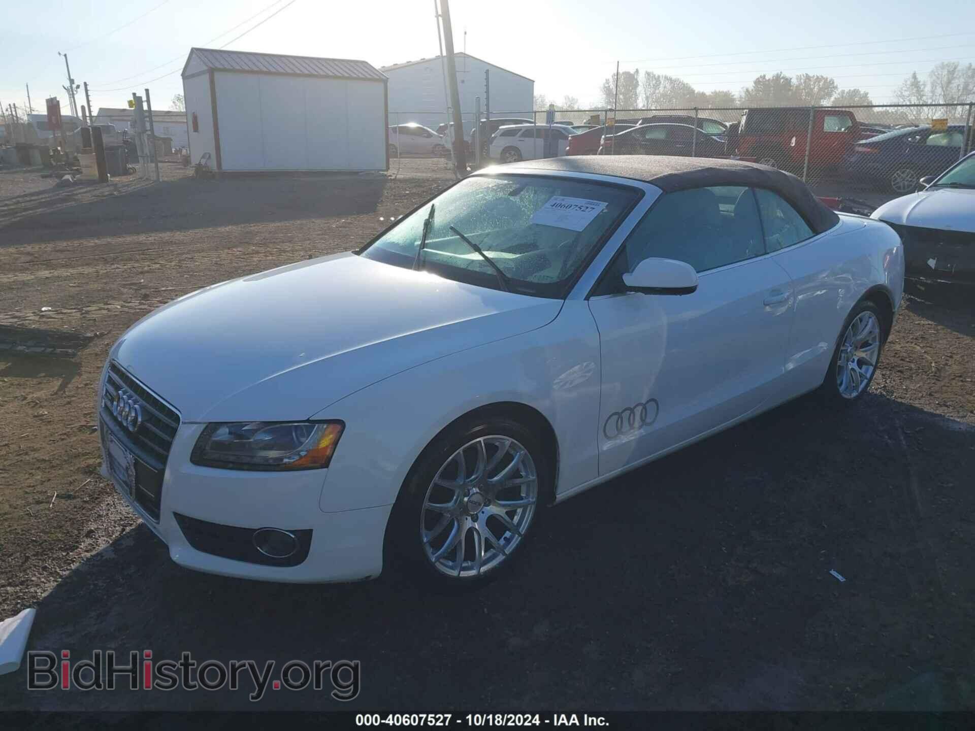 2010 AUDI A5 - VIN: WAULFAFH8AN021890 - Фото 2
