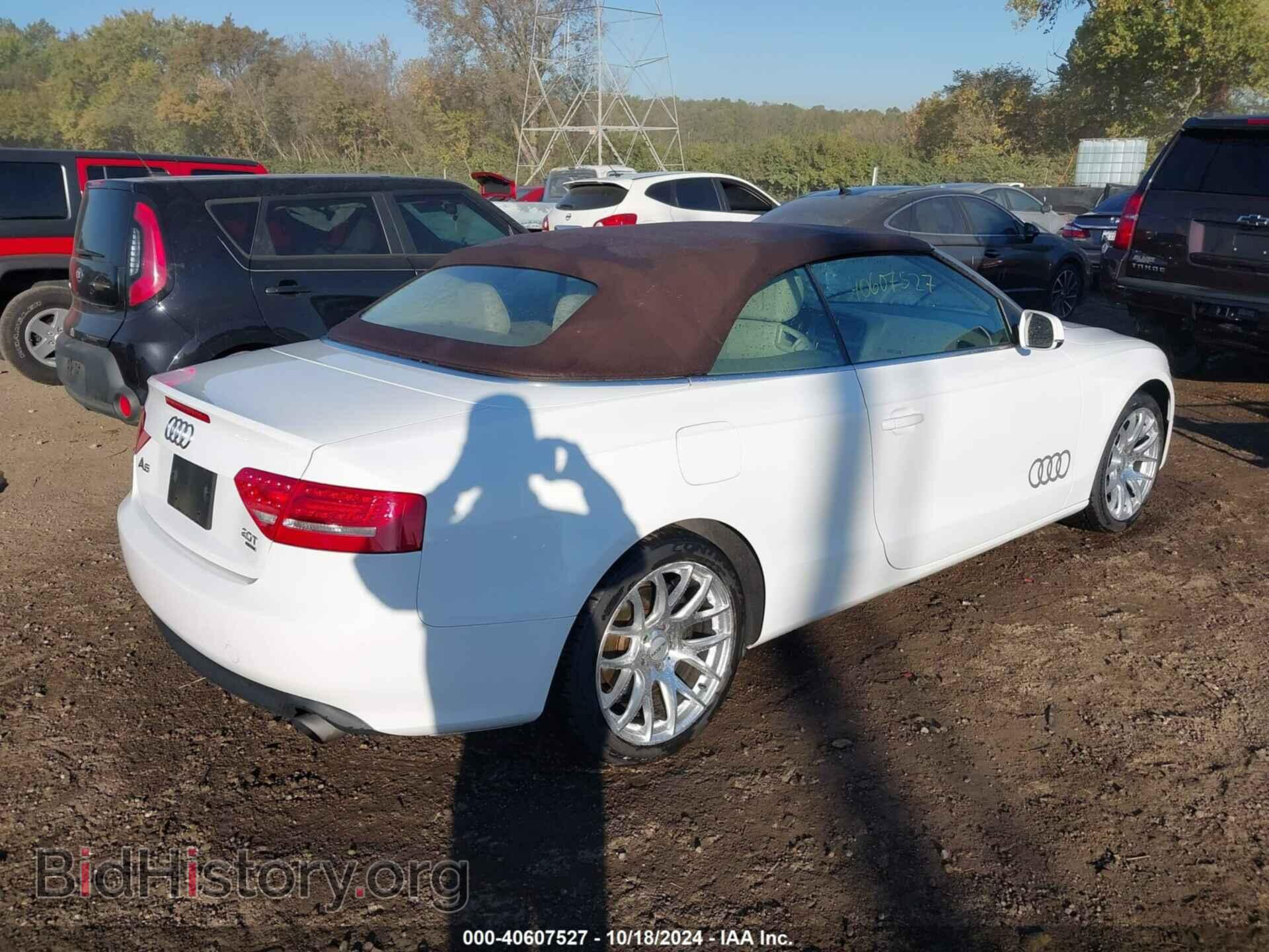 2010 AUDI A5 - VIN: WAULFAFH8AN021890 - Фото 4
