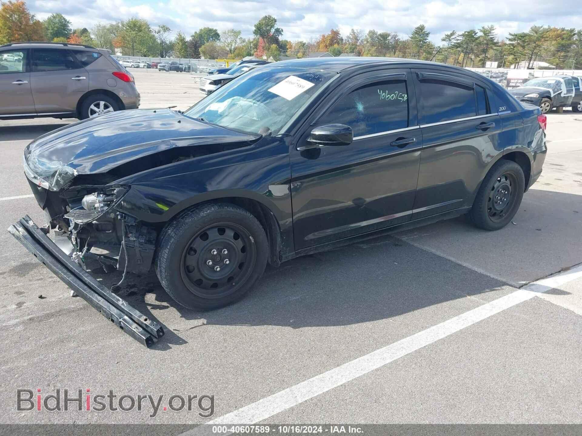 2013 CHRYSLER 200 - VIN: 1C3CCBAG8DN767734 - Фото 2