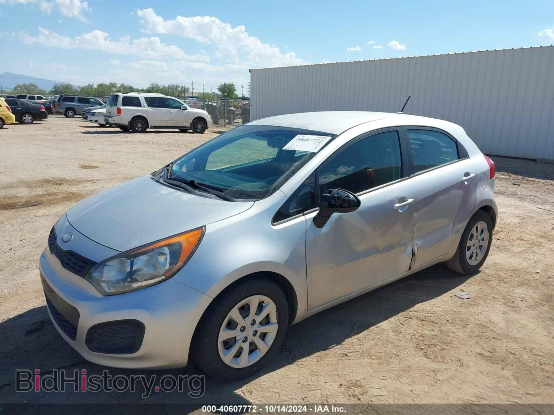 2013 KIA RIO - VIN: KNADM5A37D6239153 - Фото 2