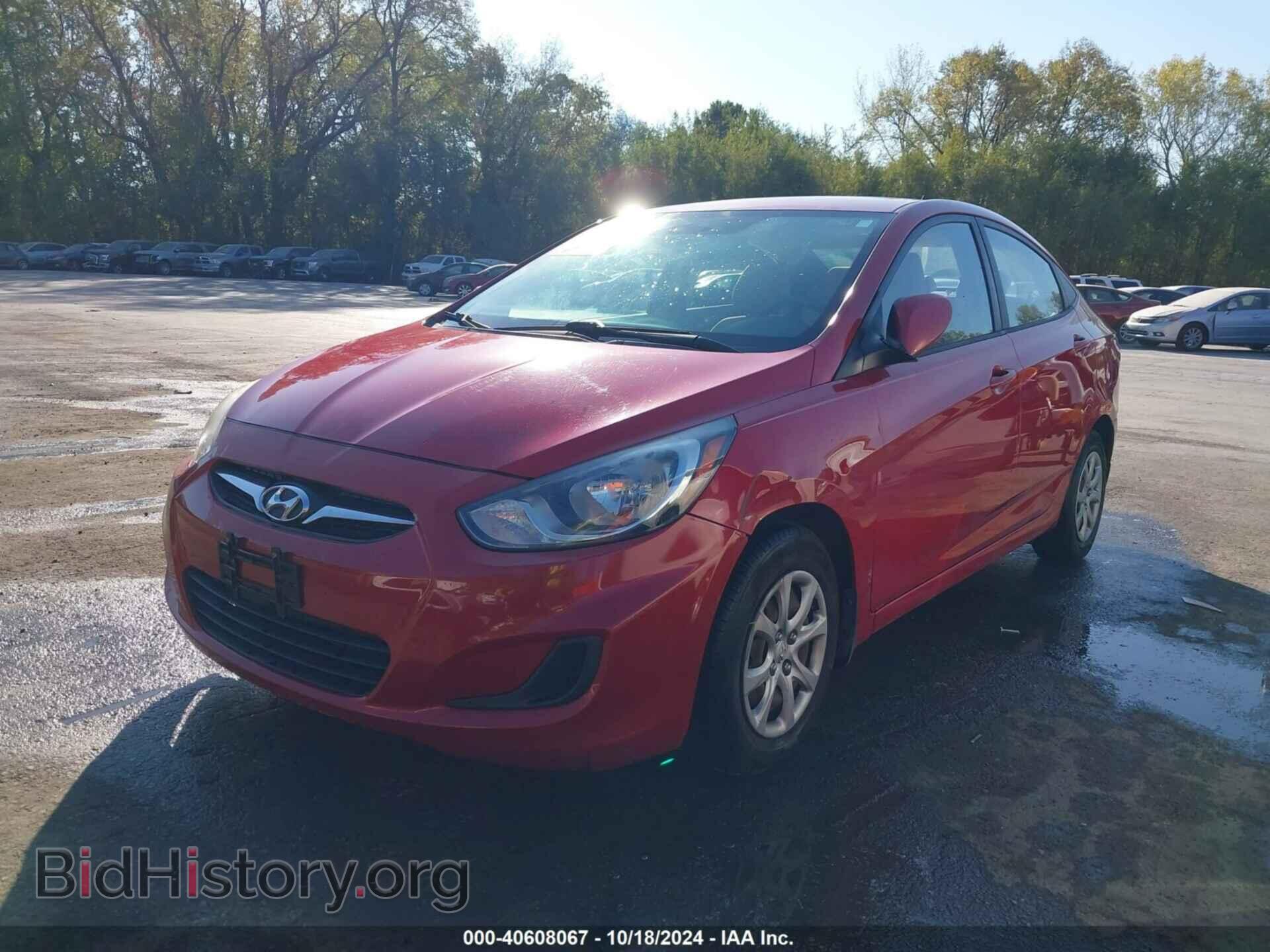 2012 HYUNDAI ACCENT - VIN: KMHCT4AE4CU237346 - Фото 2