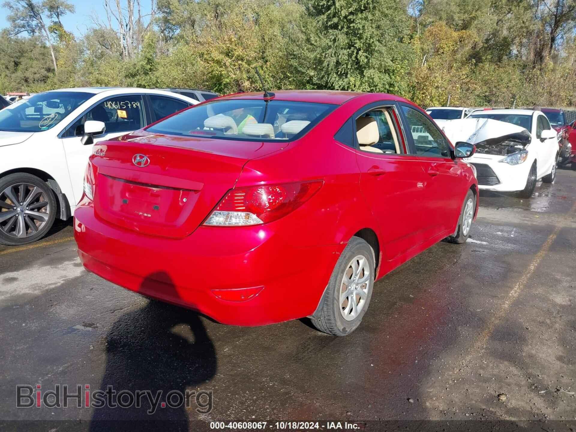 2012 HYUNDAI ACCENT - VIN: KMHCT4AE4CU237346 - Фото 4