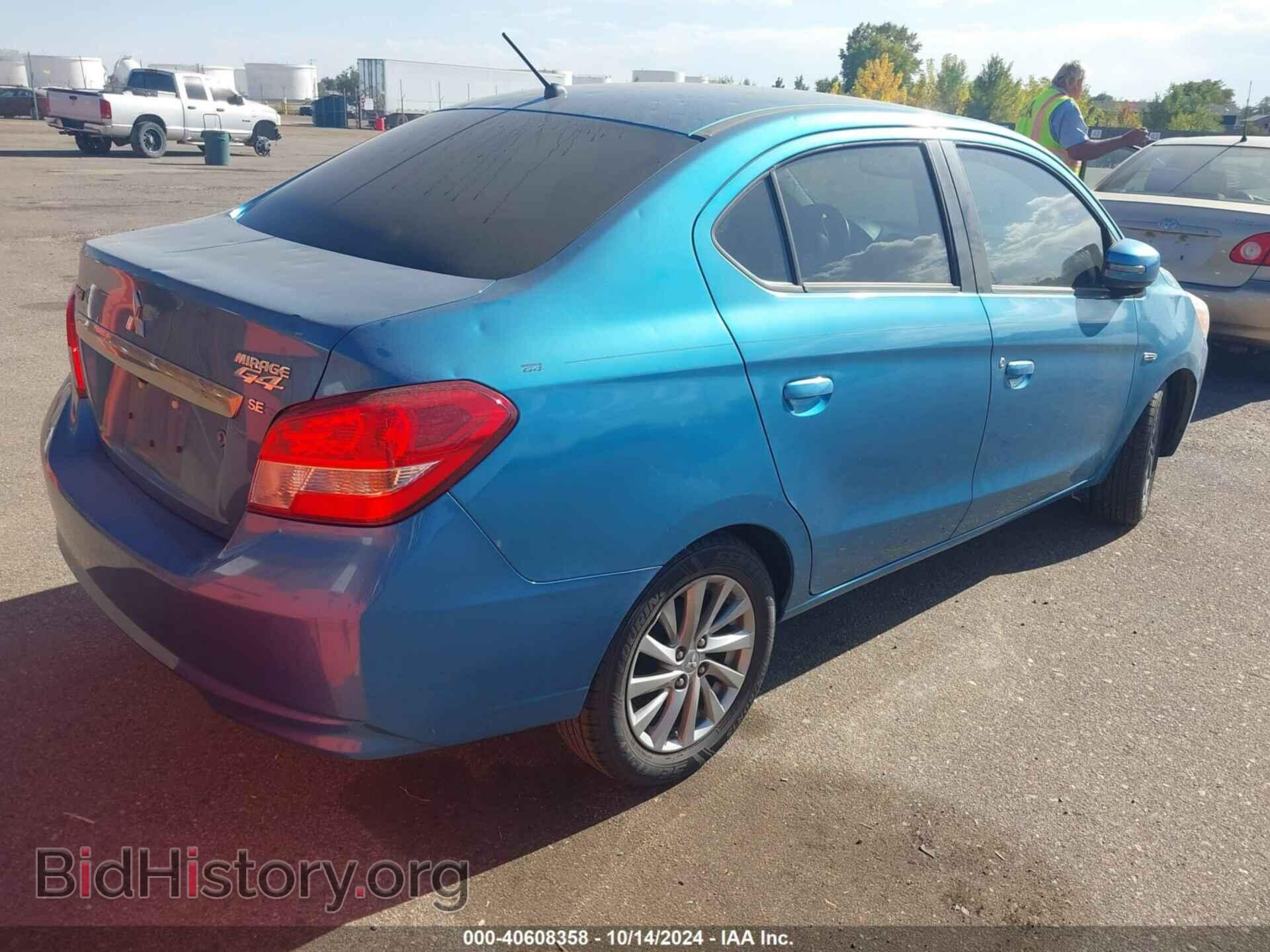 2017 MITSUBISHI MIRAGE G4 - VIN: ML32F4FJ7HHF14820 - Фото 4