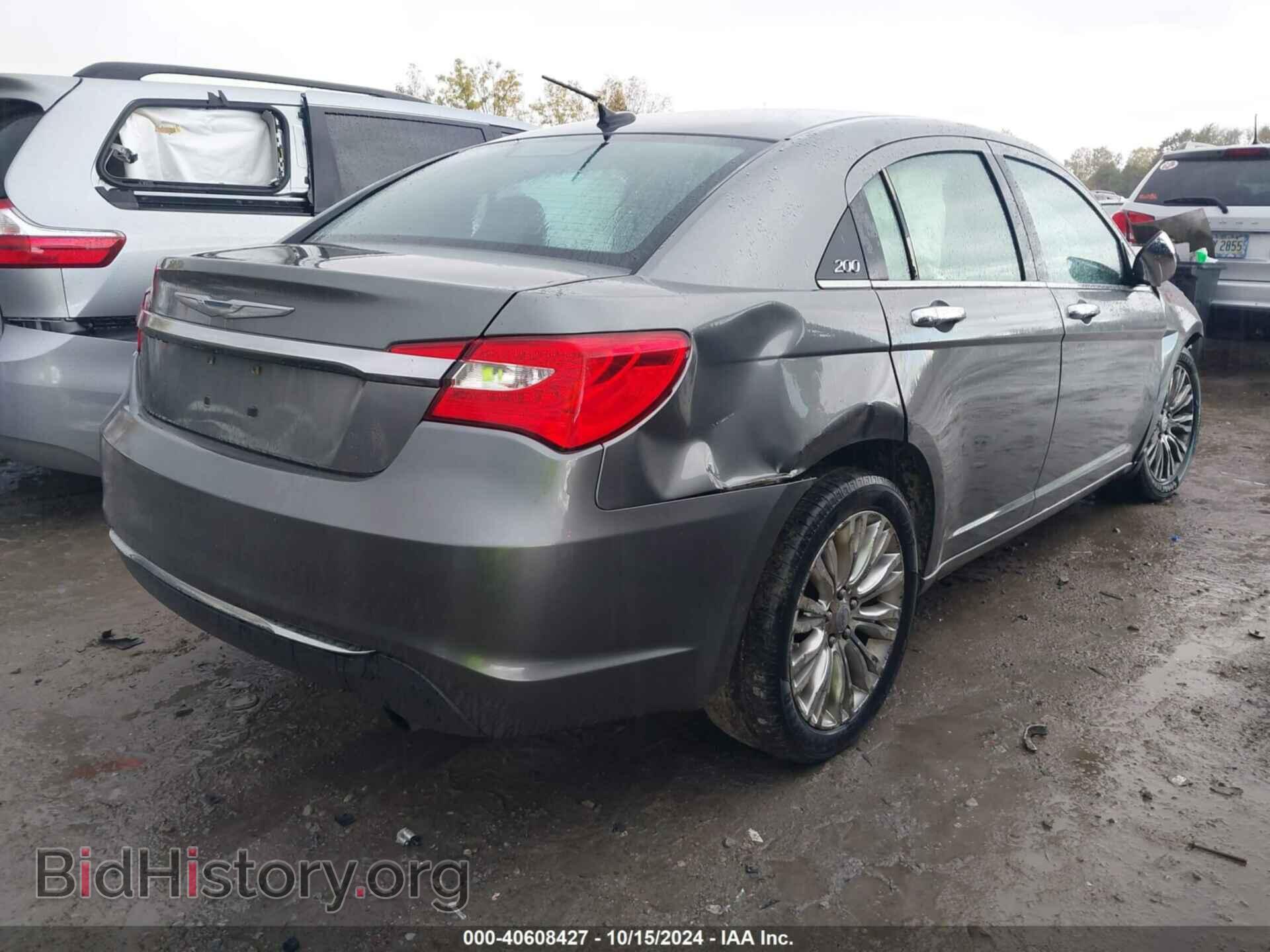 2012 CHRYSLER 200 - VIN: 1C3CCBCG9CN165047 - Фото 4