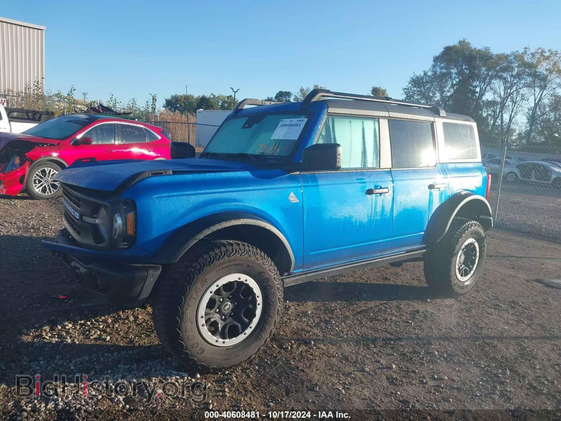 2022 FORD BRONCO - VIN: 1FMEE5DP3NLB85464 - Фото 2