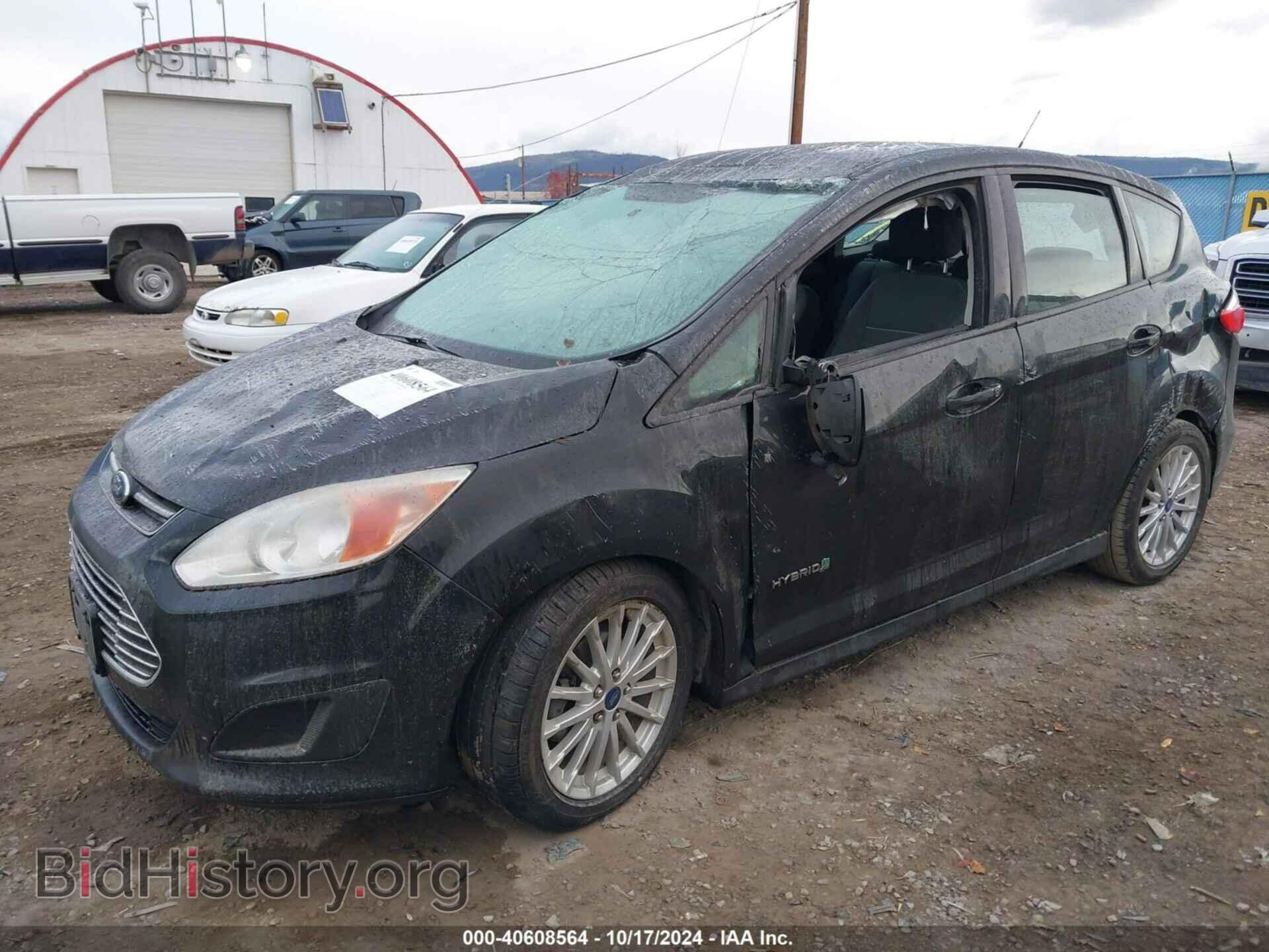 2013 FORD C-MAX HYBRID - VIN: 1FADP5AU9DL525970 - Фото 2