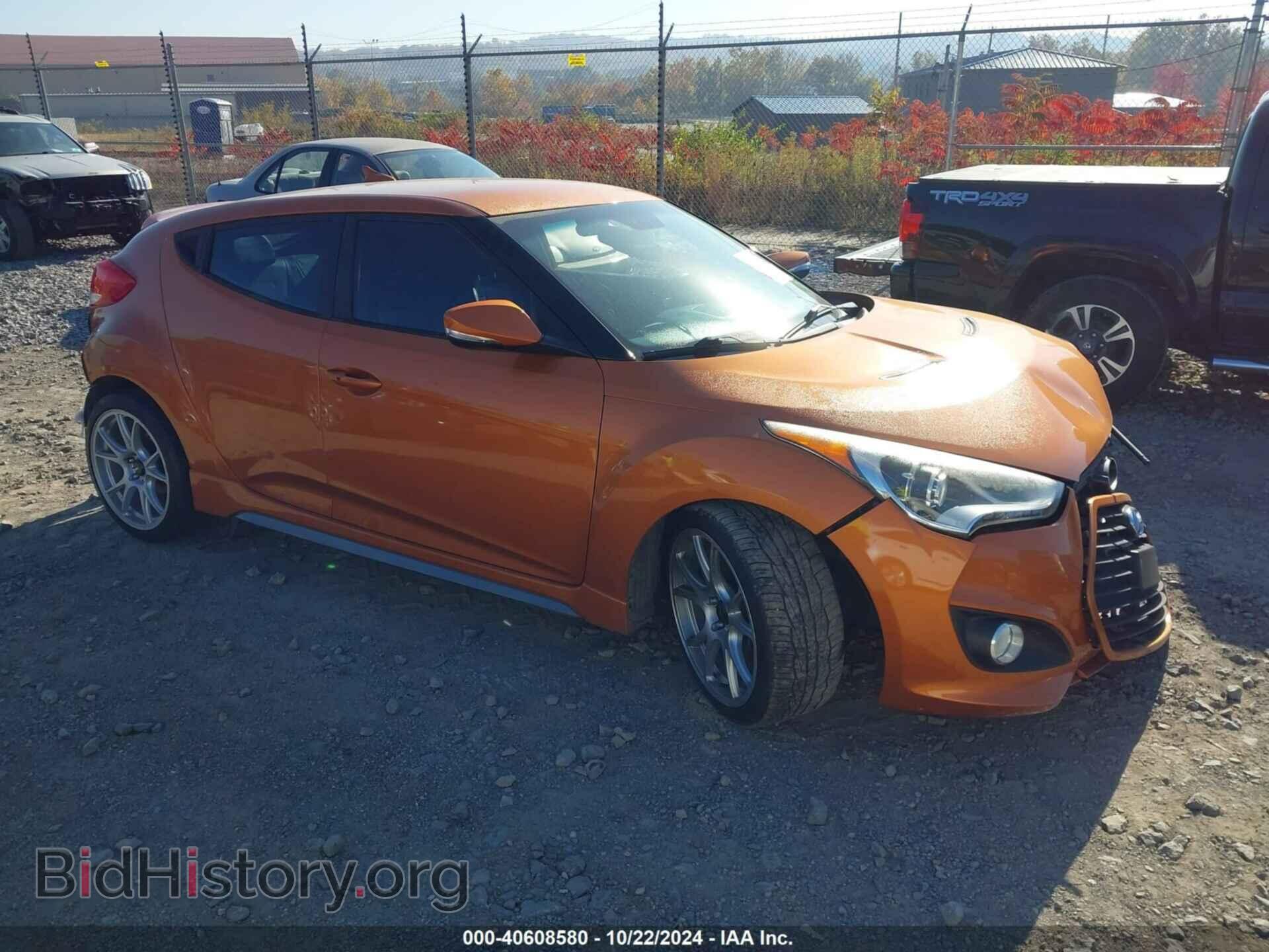 Photo KMHTC6AE4FU216240 - HYUNDAI VELOSTER 2015